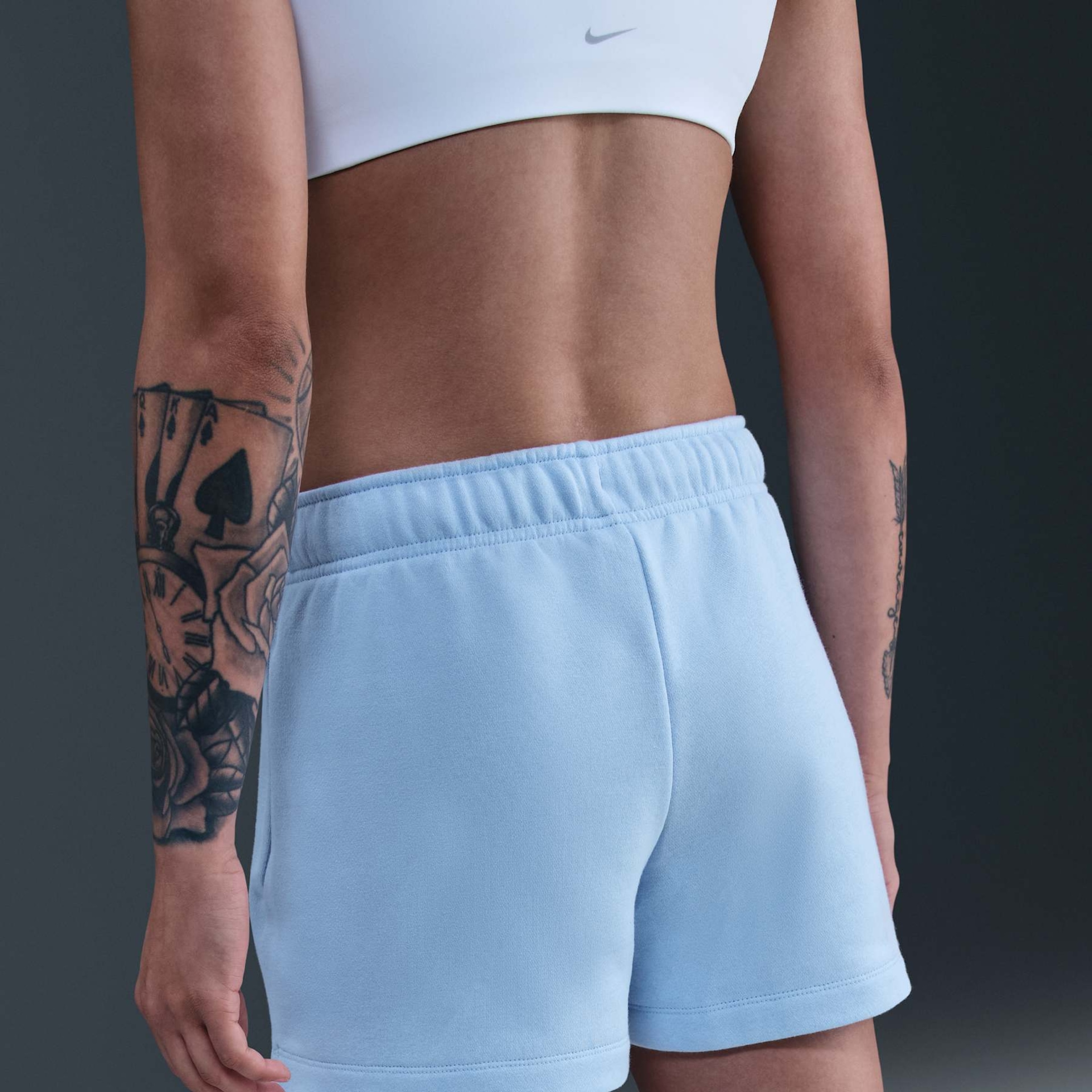 Shorts Nike Sportswear Club Fleece Feminino - Foto 3