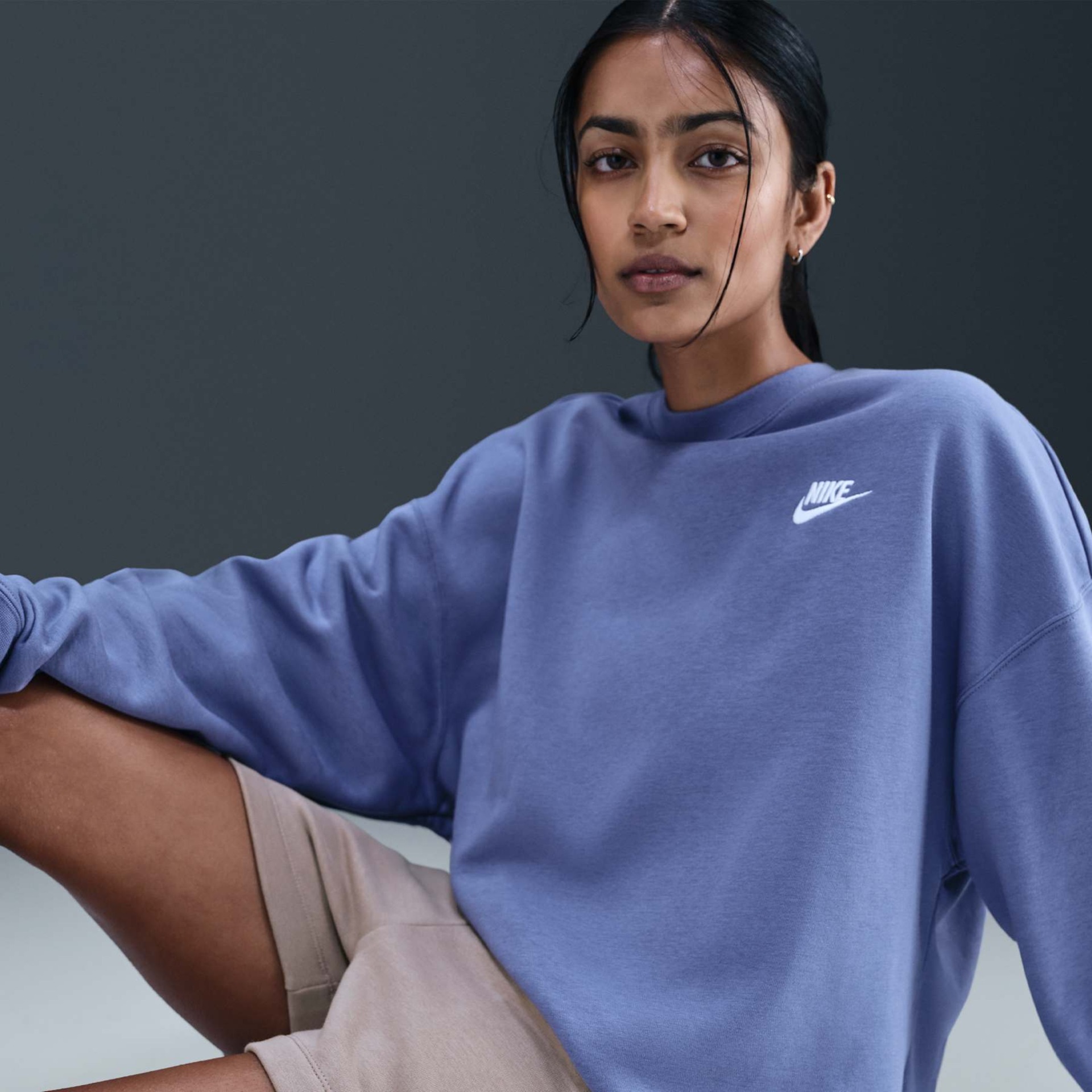 Shorts Nike Sportswear Club Fleece Feminino - Foto 5