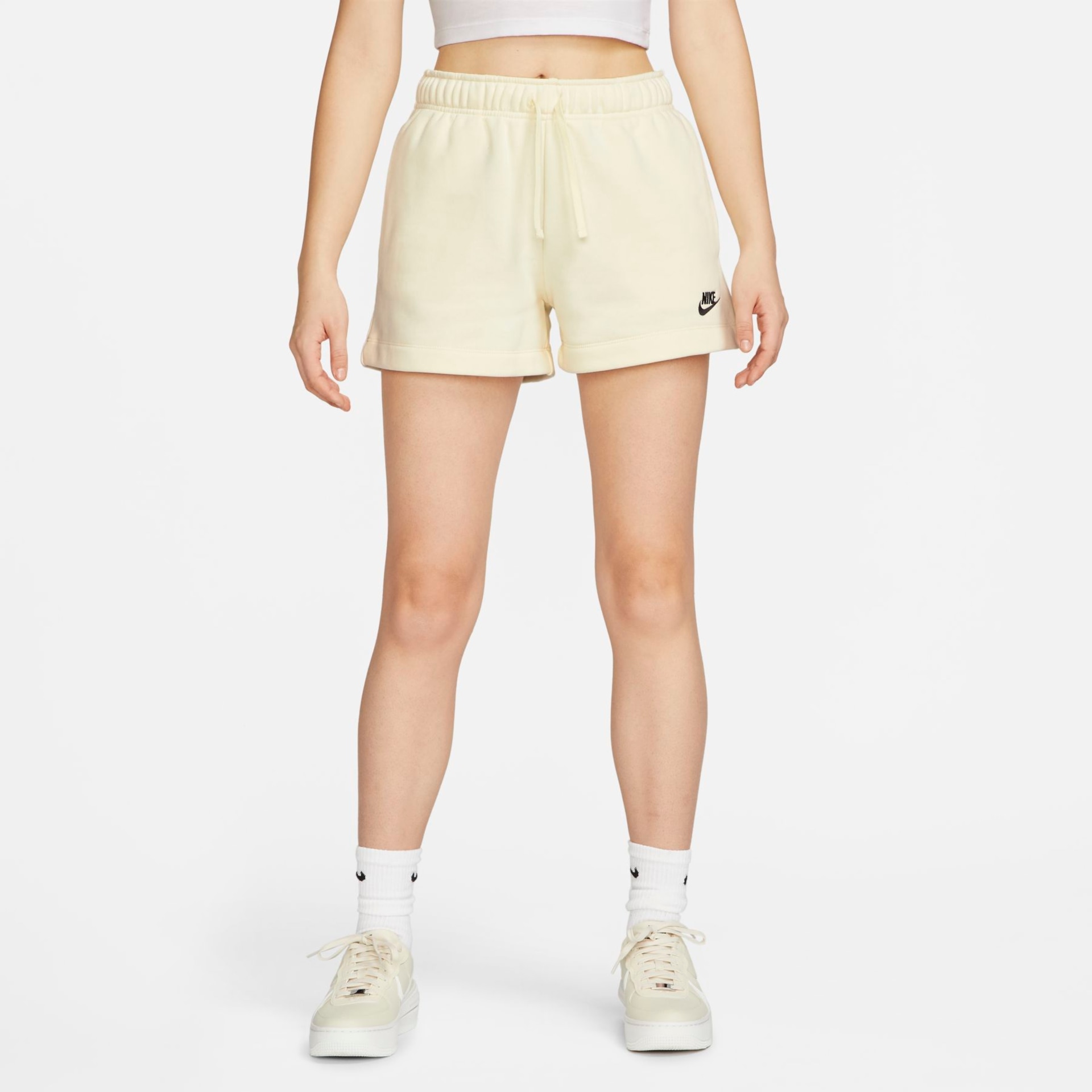Shorts Nike Sportswear Club Fleece Feminino - Foto 1