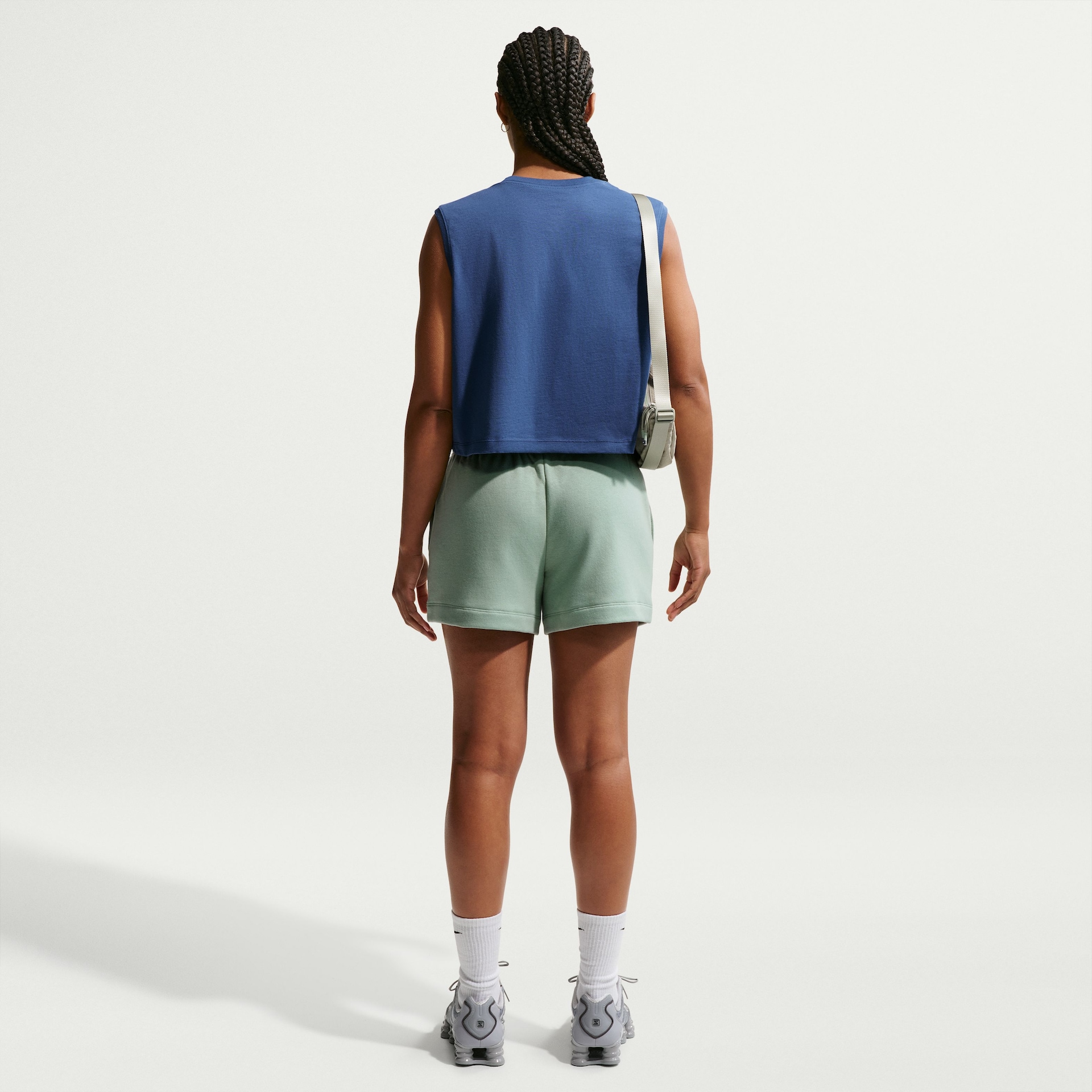 Shorts Nike Sportswear Club Fleece Feminino - Foto 5