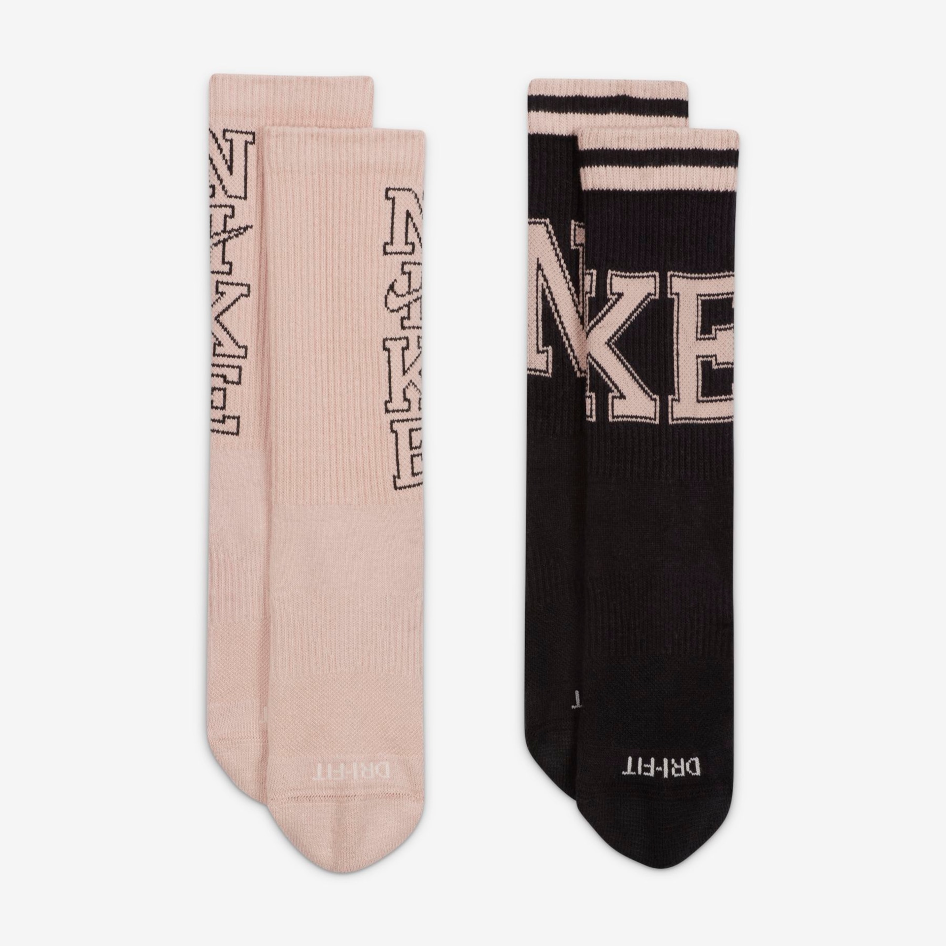 Meia Nike Everyday Plus Cush Crew (2 Pares) Unissex - Foto 2