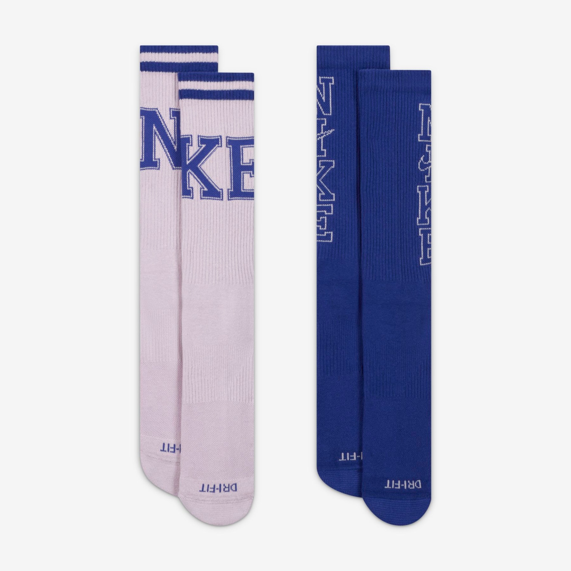 Meia Nike Everyday Plus Cush Crew (2 Pares) Unissex - Foto 2