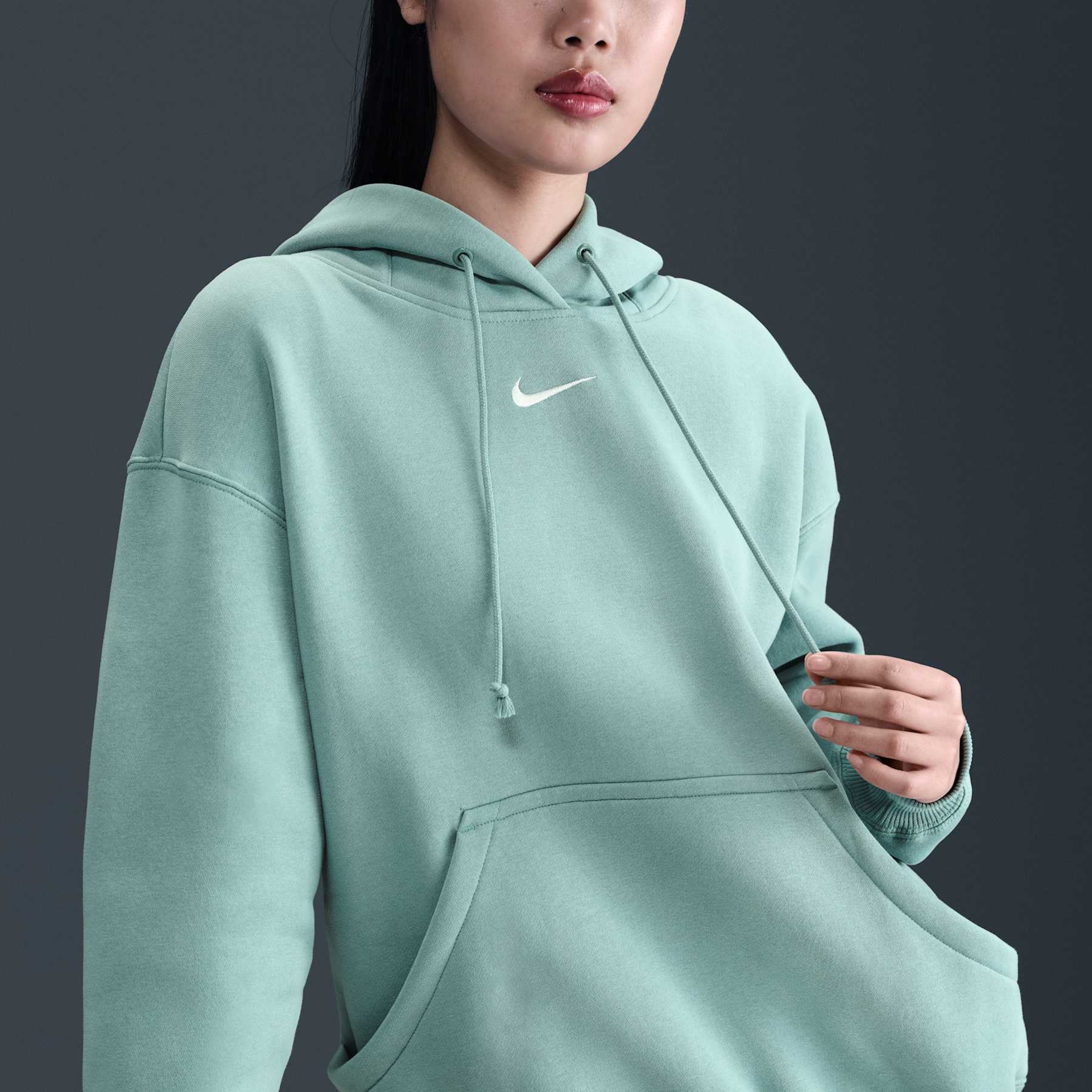 Blusão Nike Sportswear Phoenix Fleece Feminino - Foto 3