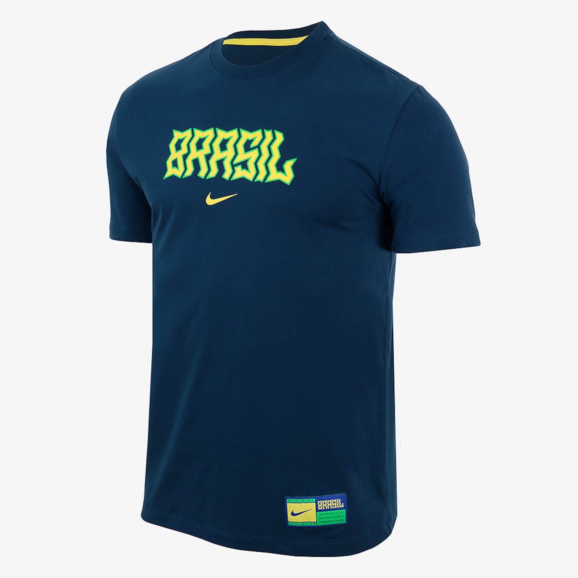 Imagem principal de Camiseta Nike Brasil Swoosh Masculina