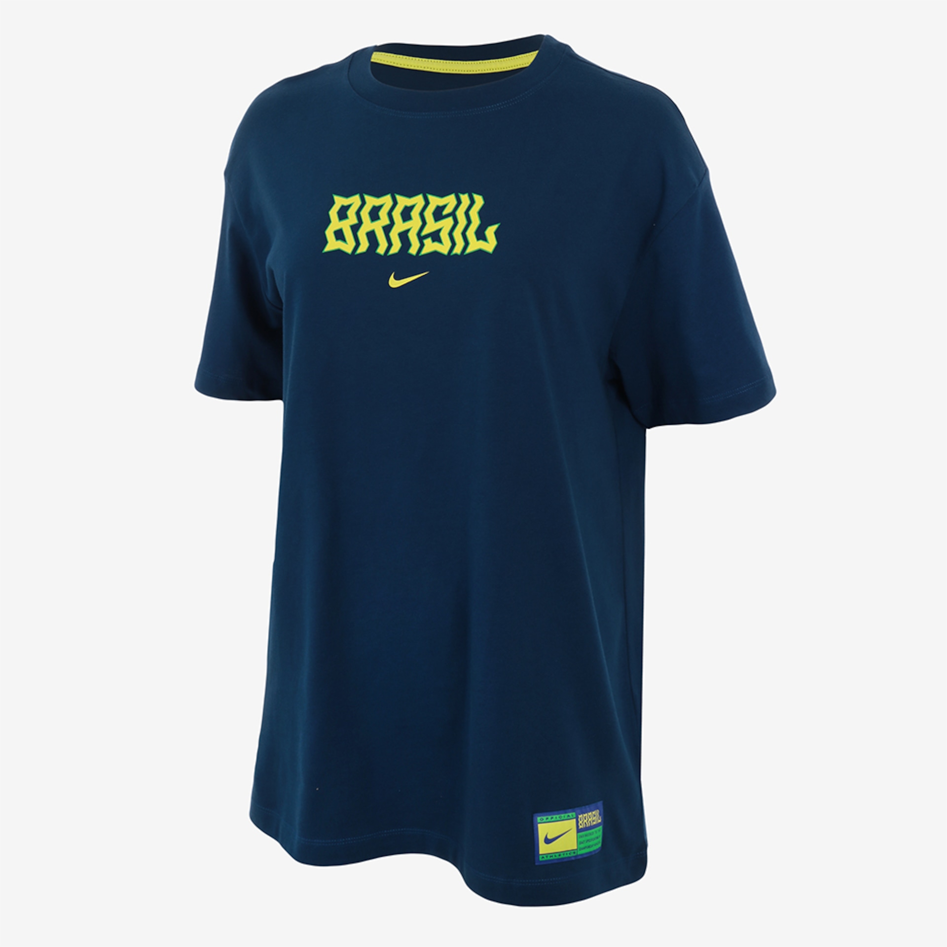 Camiseta Nike Brasil Pré-Jogo Feminina - Nike