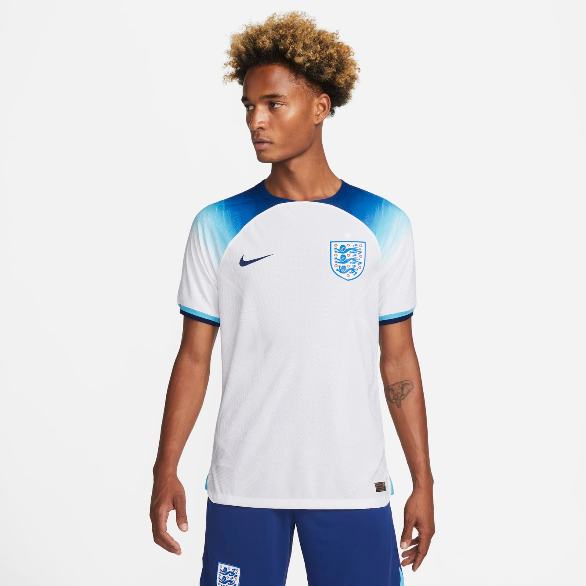 Camisa Nike Inglaterra I 2022/23 Jogador Masculina - Foto 1