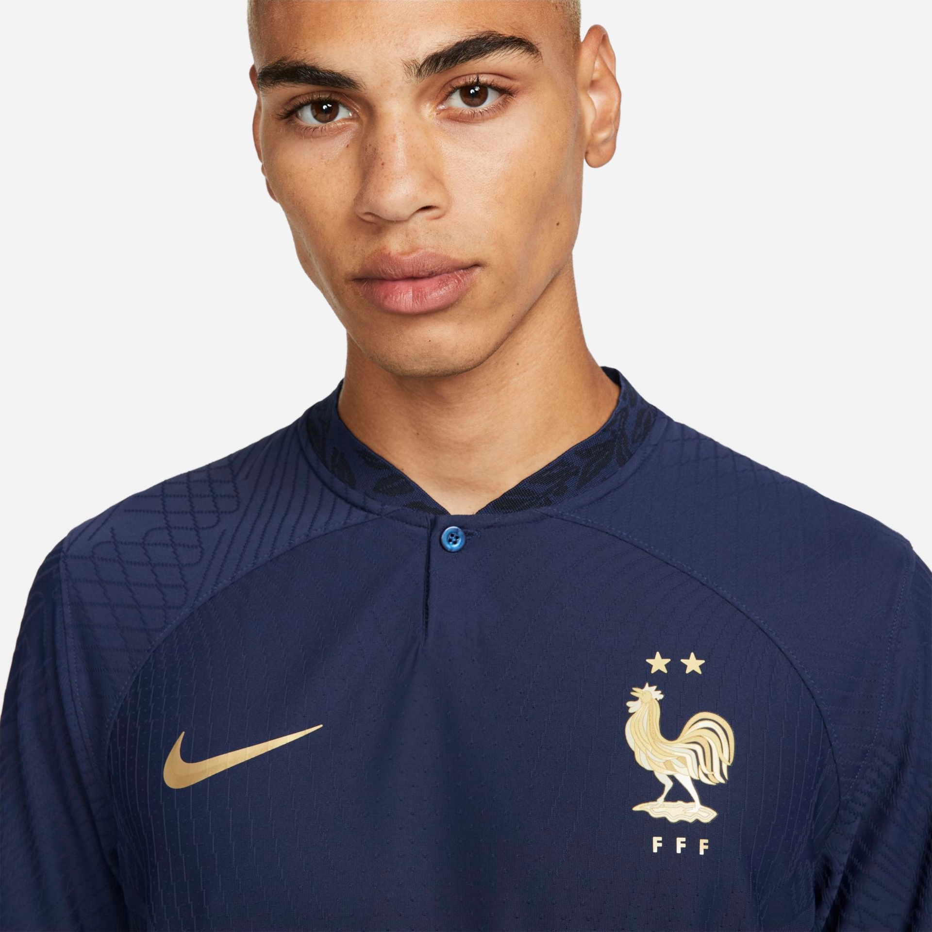 Camisa Nike França I 2022/23 Jogador Masculina - Foto 3