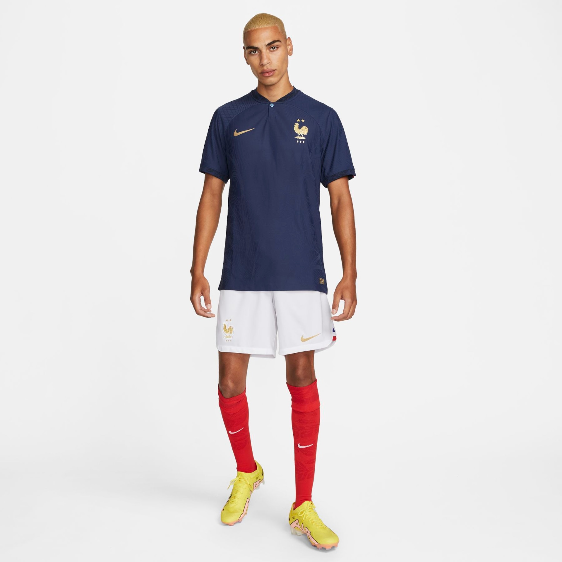 Camisa Nike França I 2022/23 Jogador Masculina - Foto 7