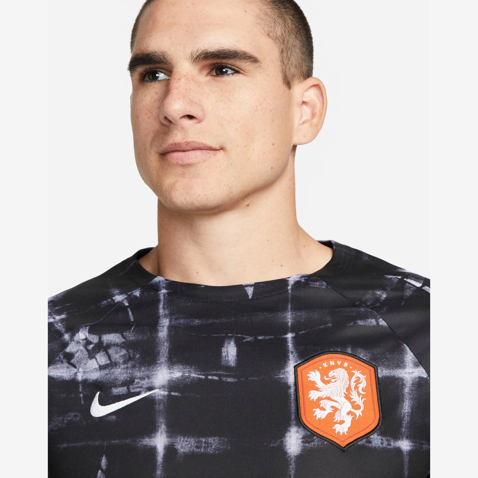 Camiseta Nike Holanda Pré-Jogo Masculina - Foto 3