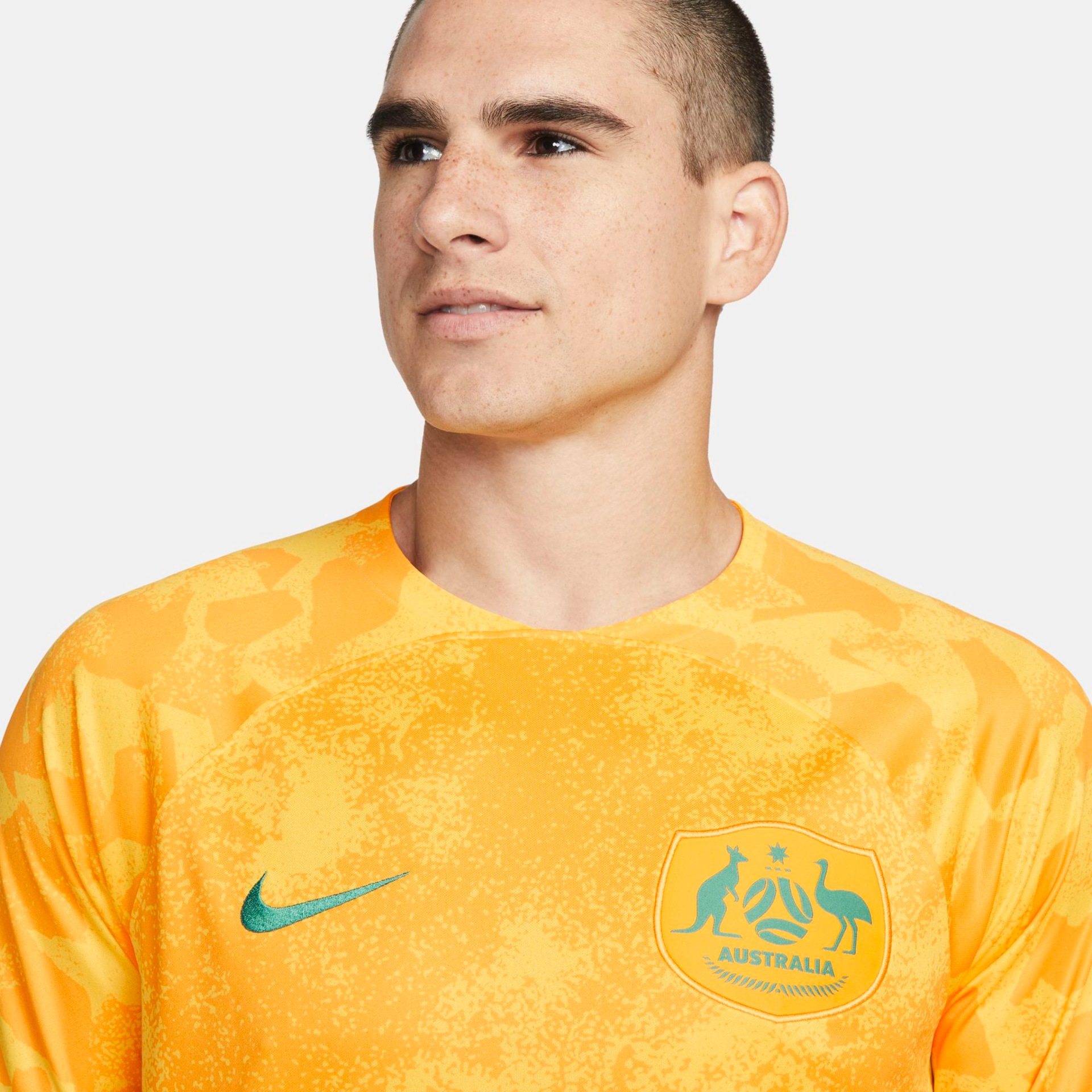 Camisa Nike Austrália I 2022/23 Torcedor Pro Masculina - Foto 3
