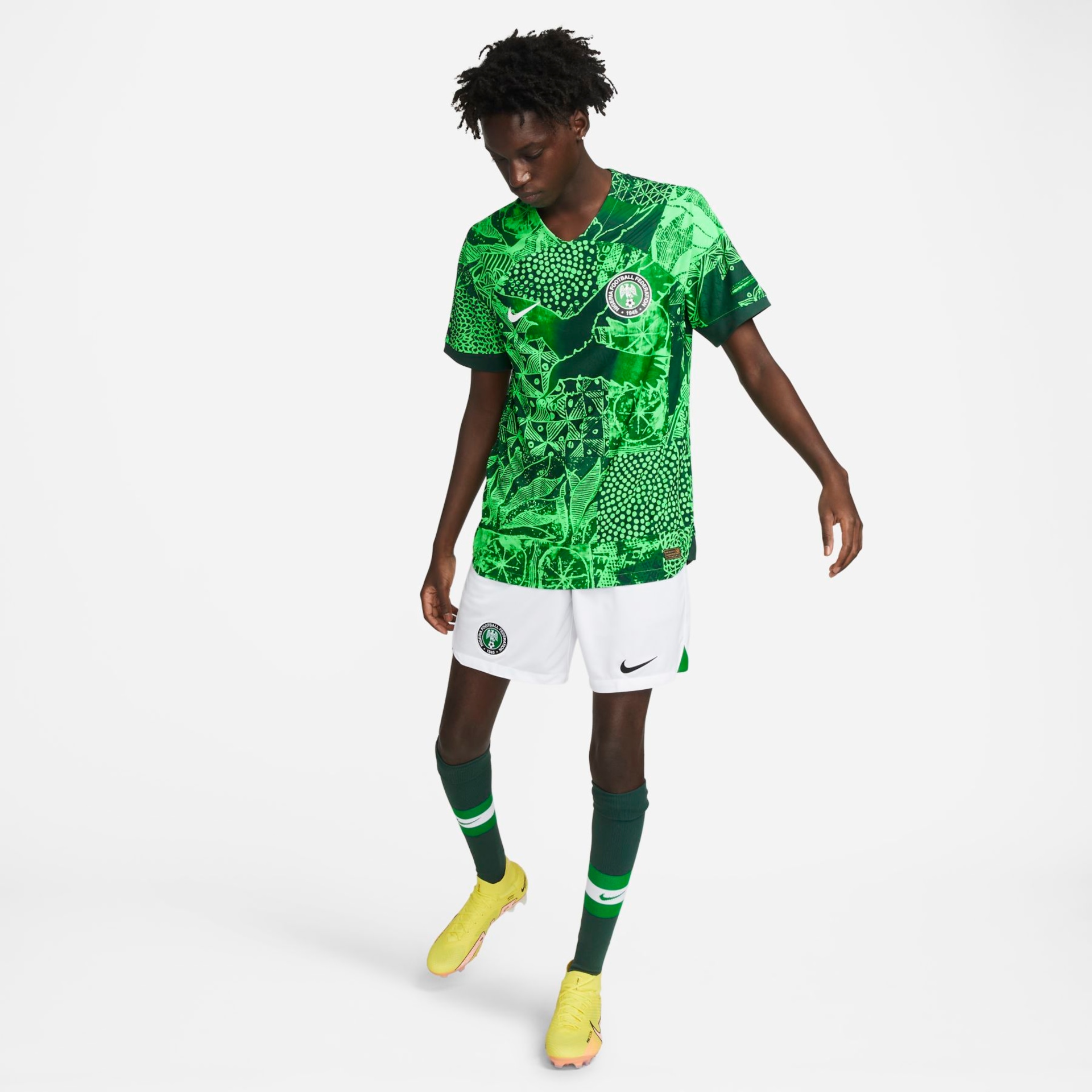 Camisa Nike Nigéria I 2022/23 Jogador Masculina - Foto 5
