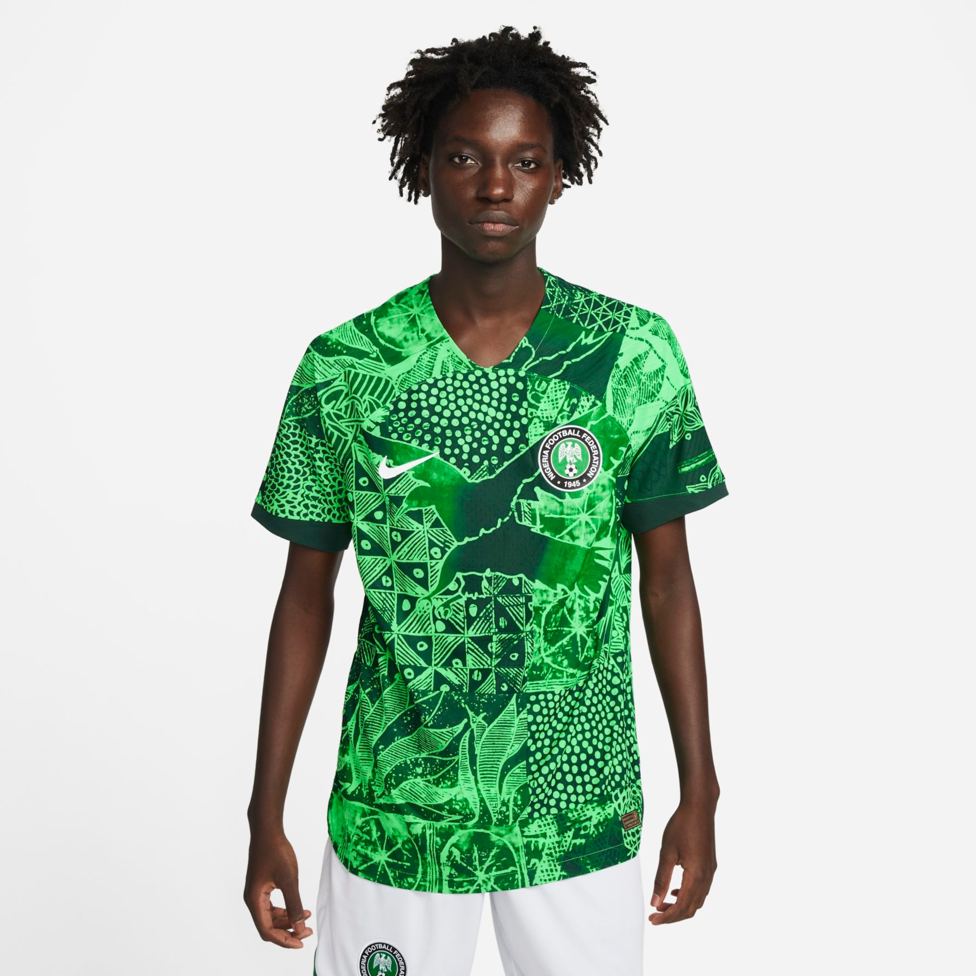 Camisa Nike Nigéria I 2022/23 Jogador Masculina - Foto 1