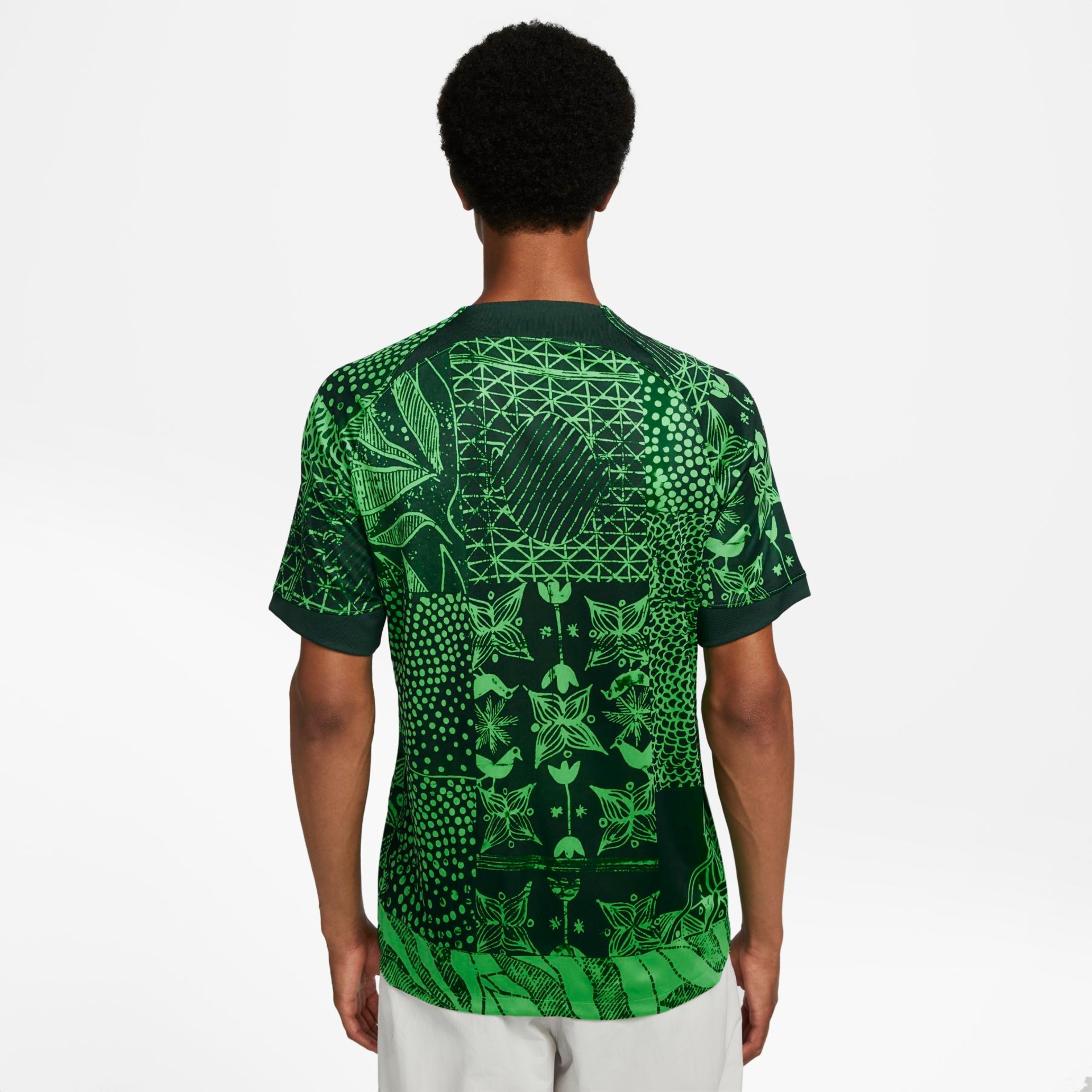 Camisa Nike Nigéria I 2022/23 Torcedor Pro Masculina - Foto 2