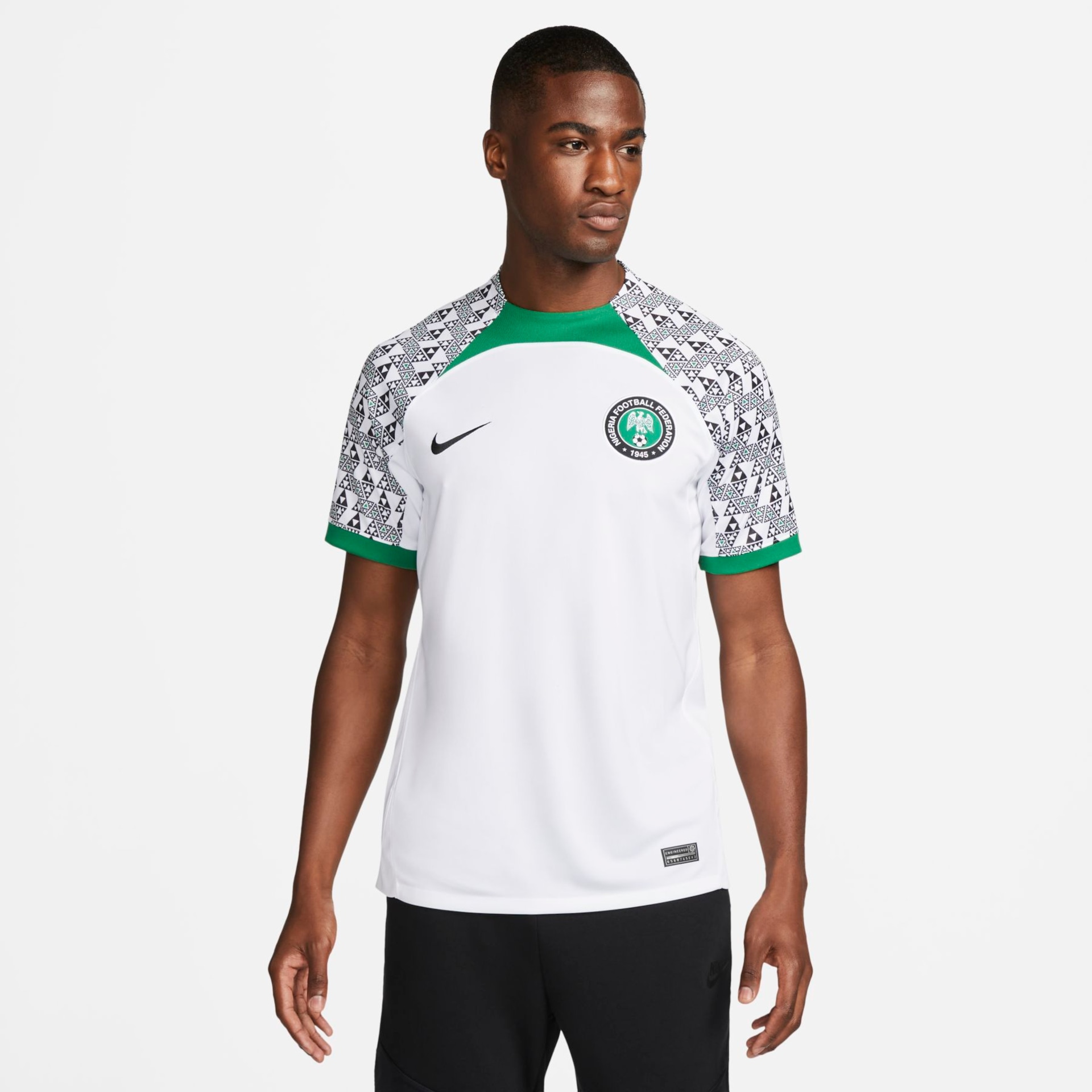 Camisa Nike Nigéria II 2022/23 Torcedor Pro Masculina - Foto 1