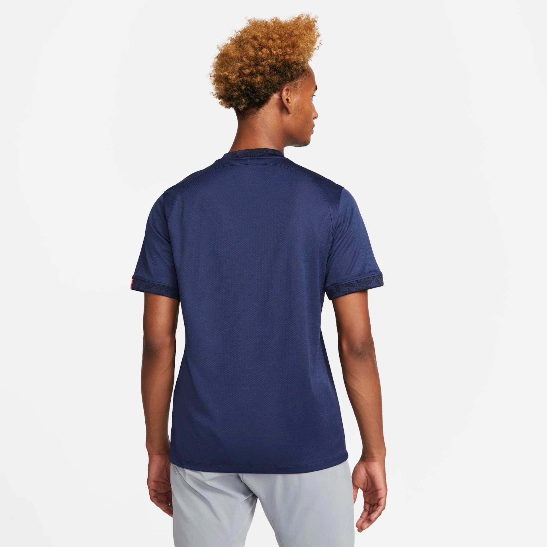 Camisa Nike França I 2022/23 Torcedor Pro Masculina - Foto 2
