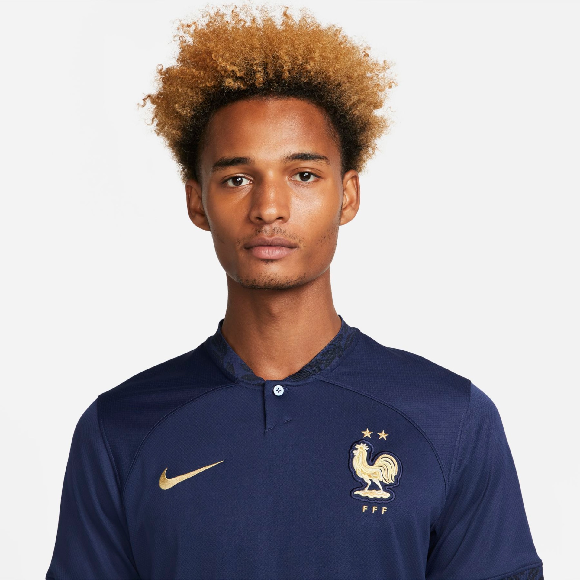 Camisa Nike França I 2022/23 Torcedor Pro Masculina - Foto 3