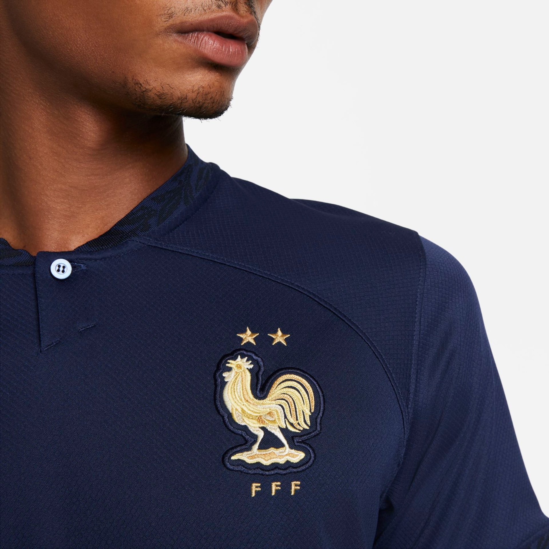 Camisa Nike França I 2022/23 Torcedor Pro Masculina - Foto 4