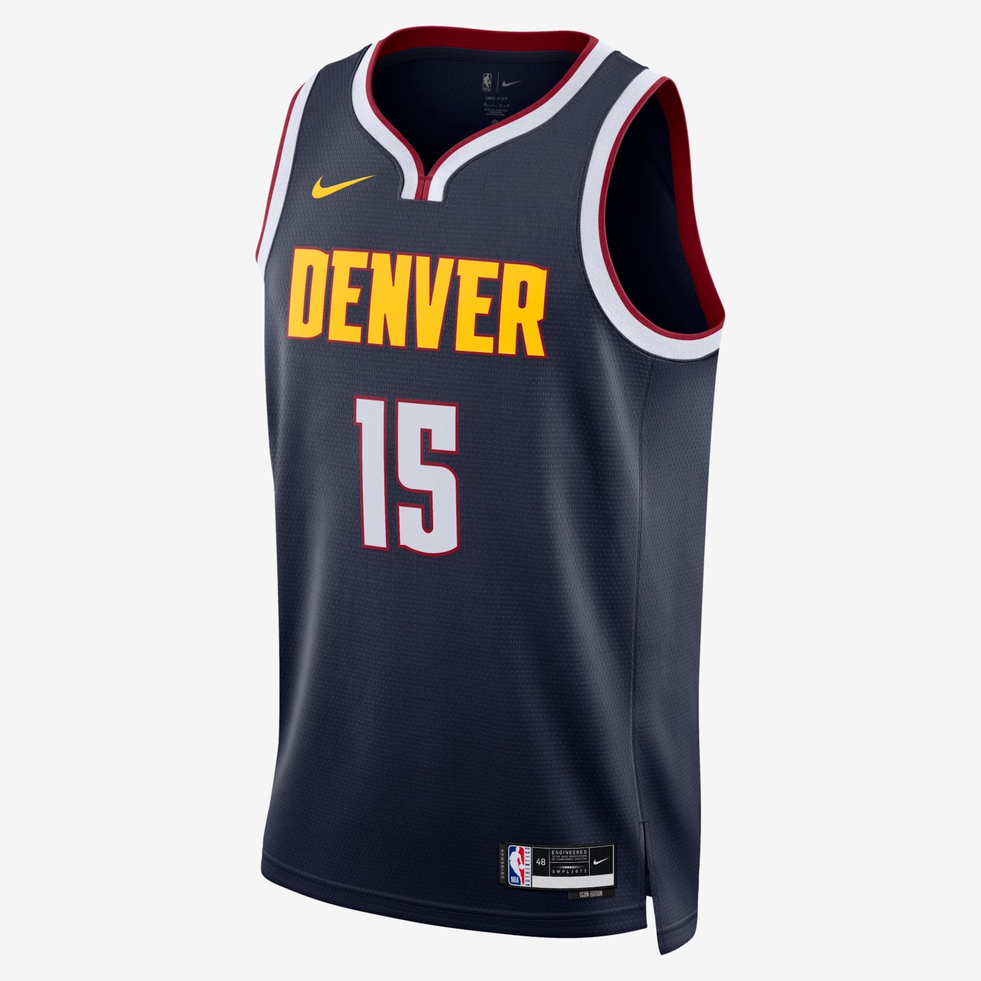 Regata Nike Denver Nuggets Icon Edition 2022/23 Masculina - Foto 1