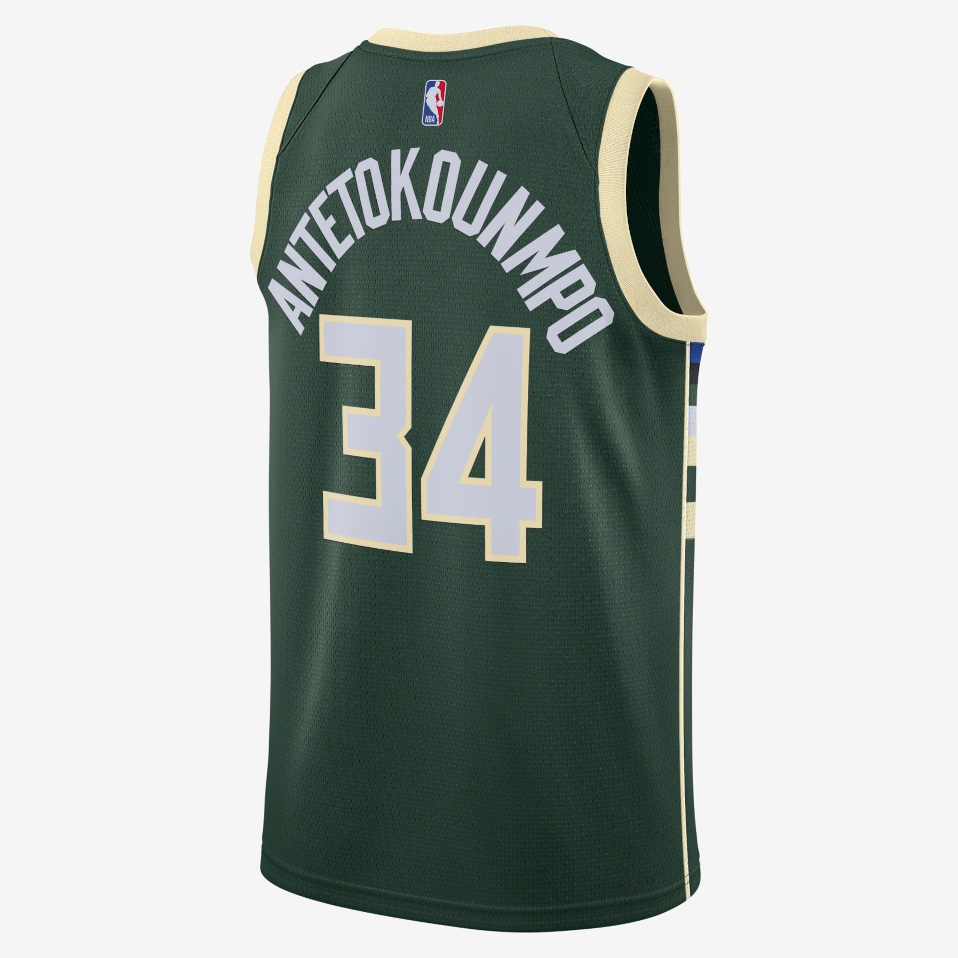 Regata Nike Milwaukee Bucks Icon Edition 2022/23 Masculina - Foto 2