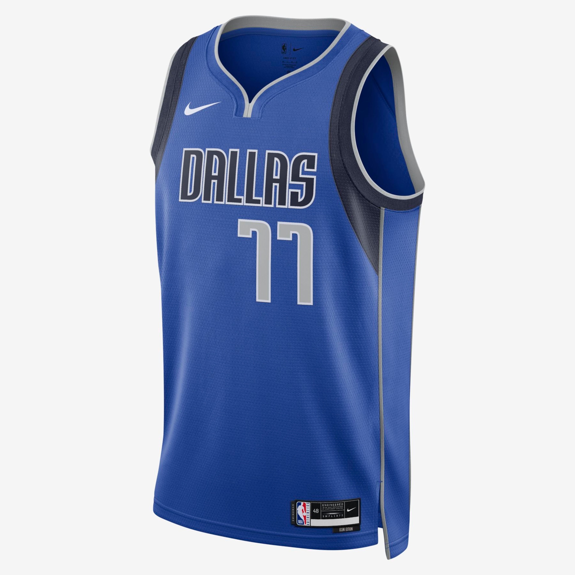 Regata Nike Dallas Mavericks Icon Edition 2022/23 Masculina - Foto 1