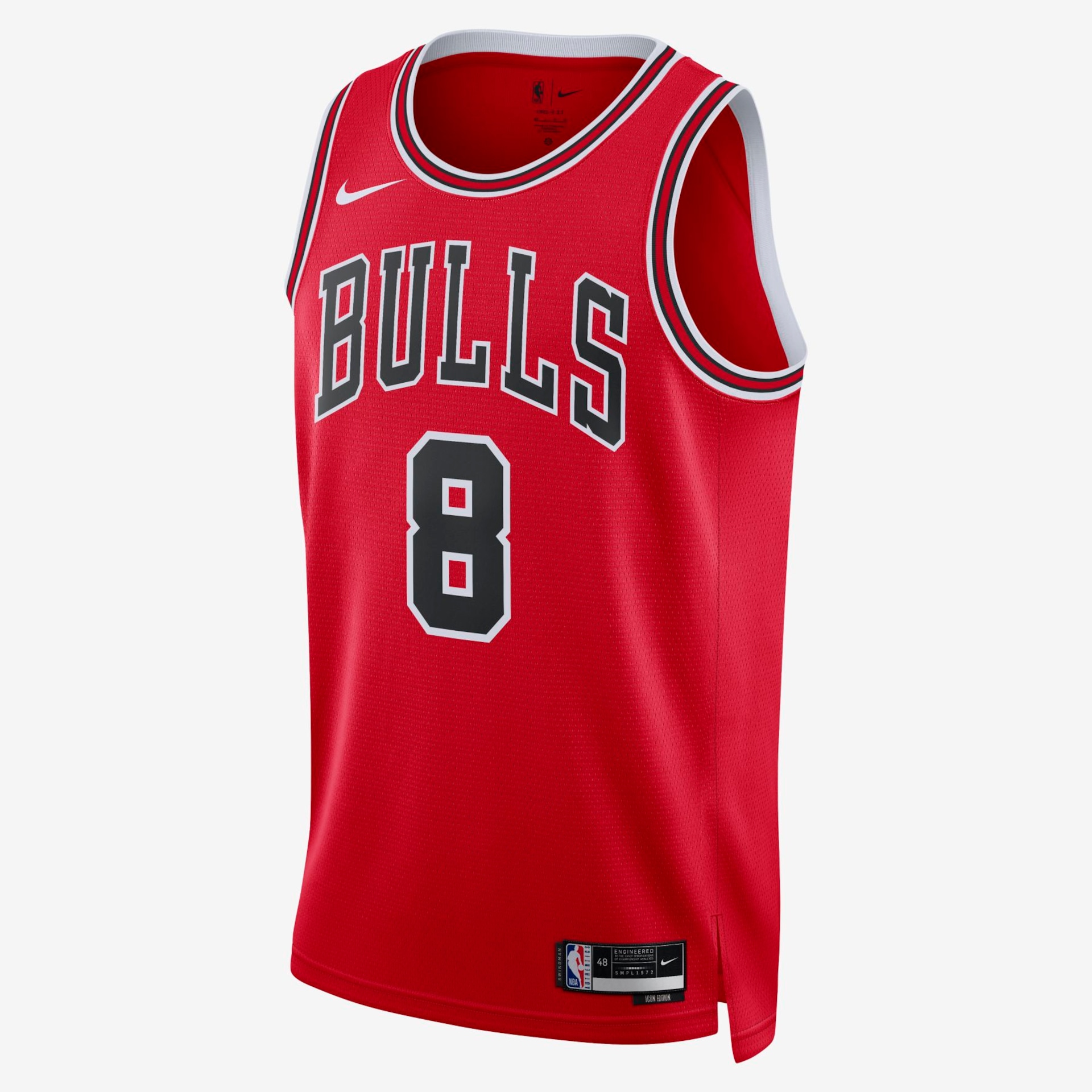 Regata Nike Chicago Bulls Icon Edition 2022/23 Masculina - Foto 1