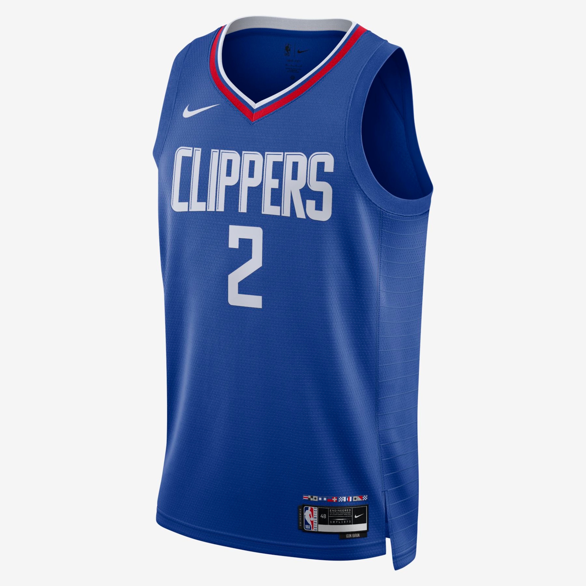 Regata Nike LA Clippers Icon Edition 2022/23 Masculina - Foto 1