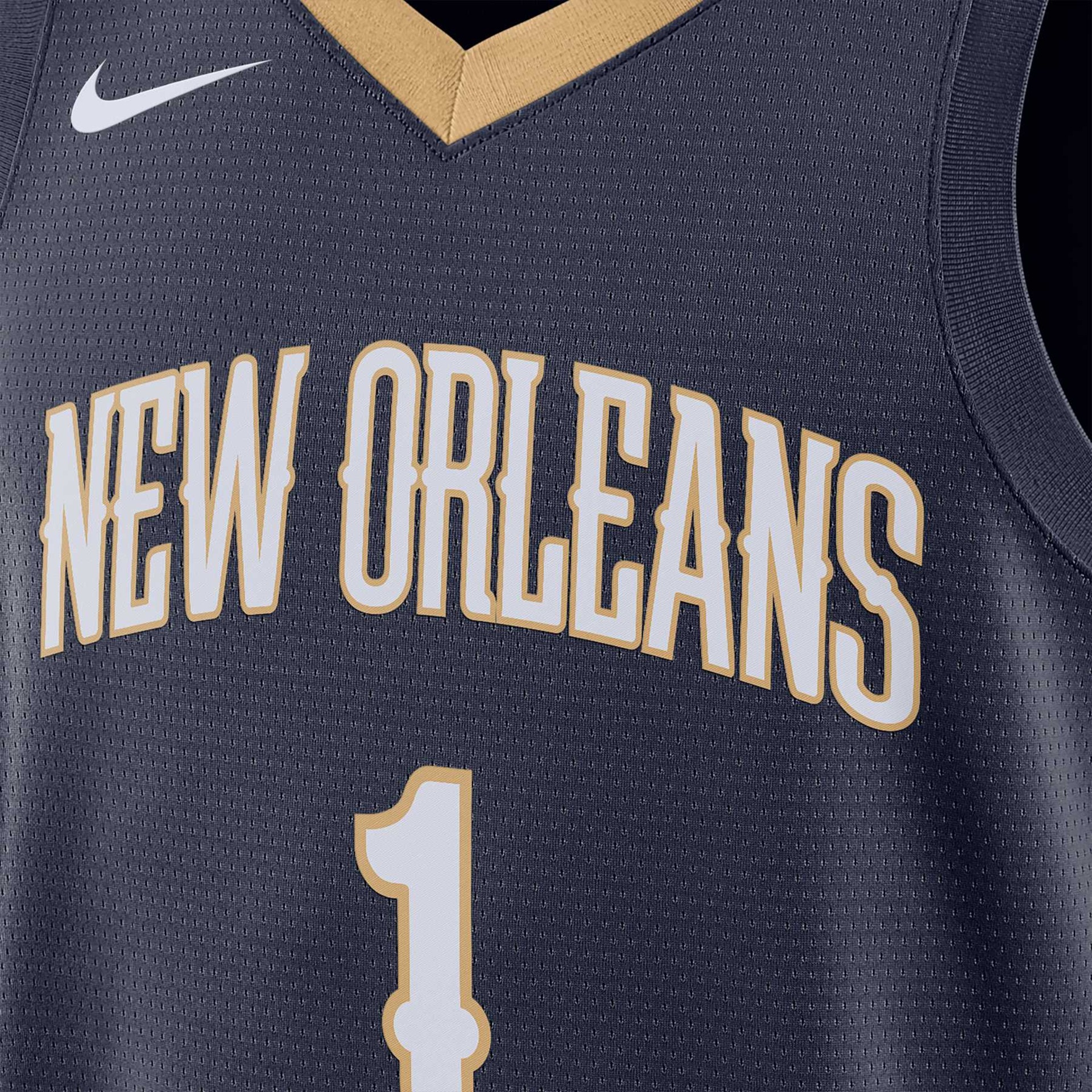 Regata Nike New Orleans Pelicans Icon Edition 2022/23 Masculina - Foto 1