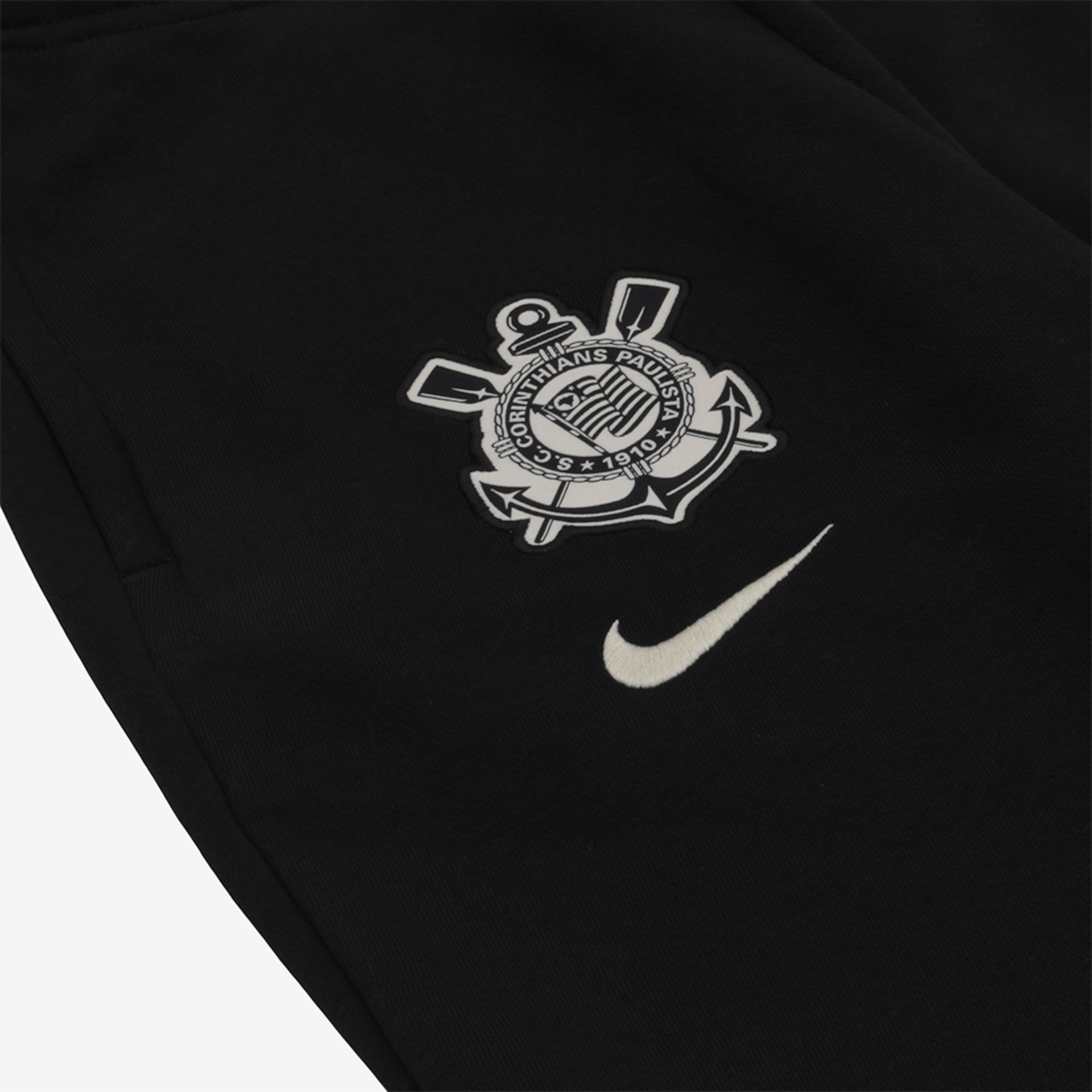 Calça Nike Corinthians Fleece Masculina - Foto 3