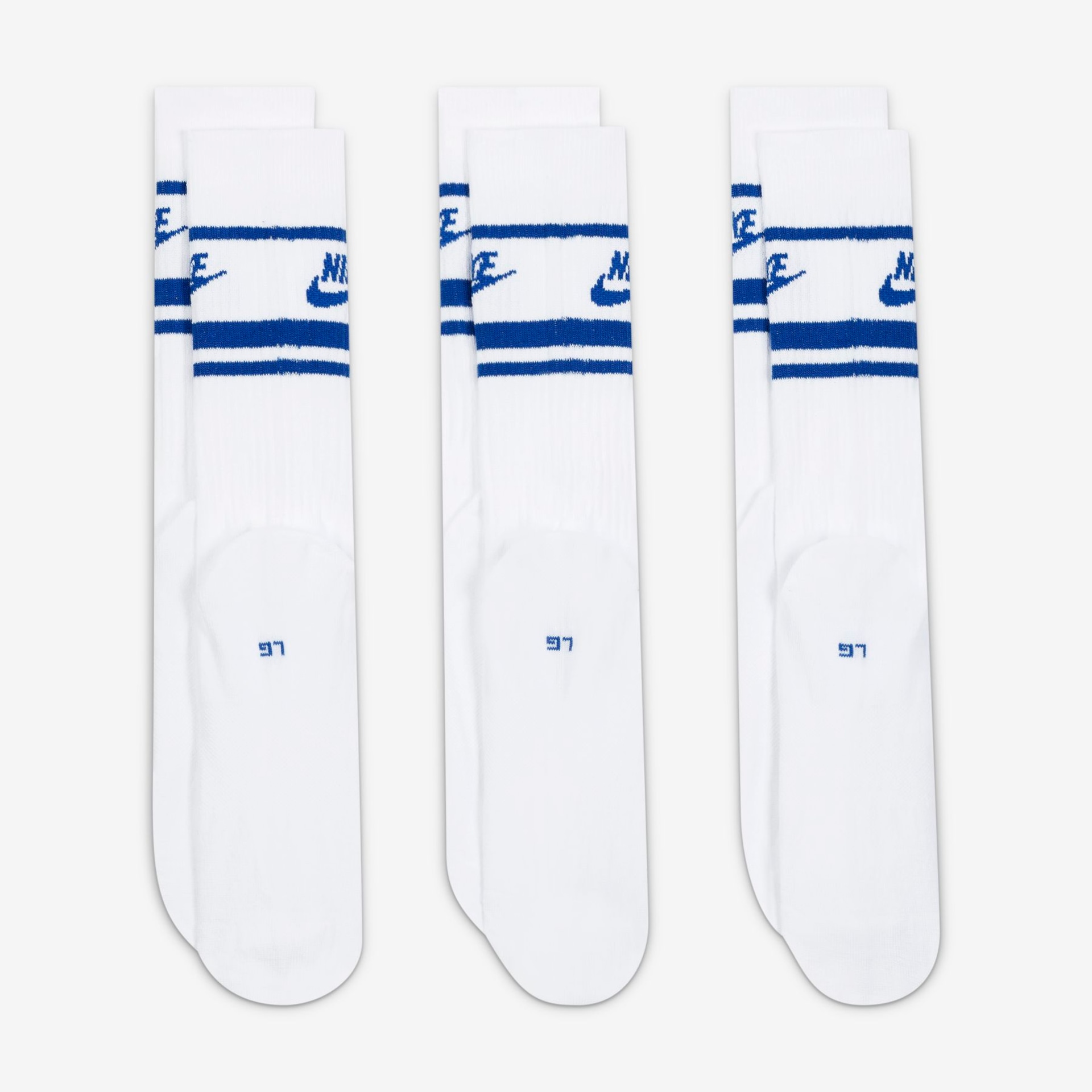 Meia Nike Sportswear Everyday Essential (3 pares) Masculina - Foto 3