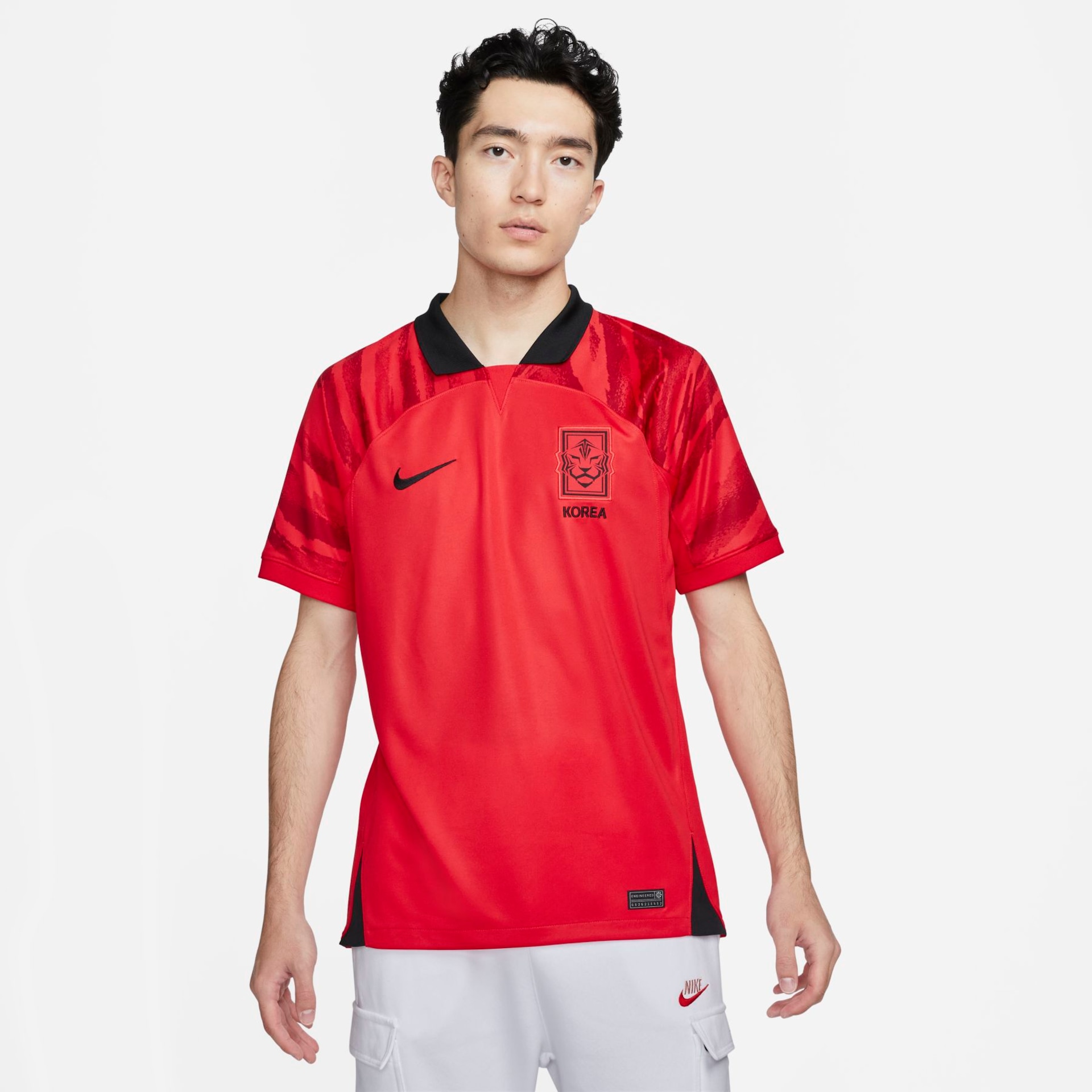 Camisa Nike Coreia I 2022/23 Torcedor Pro Masculina - Foto 1