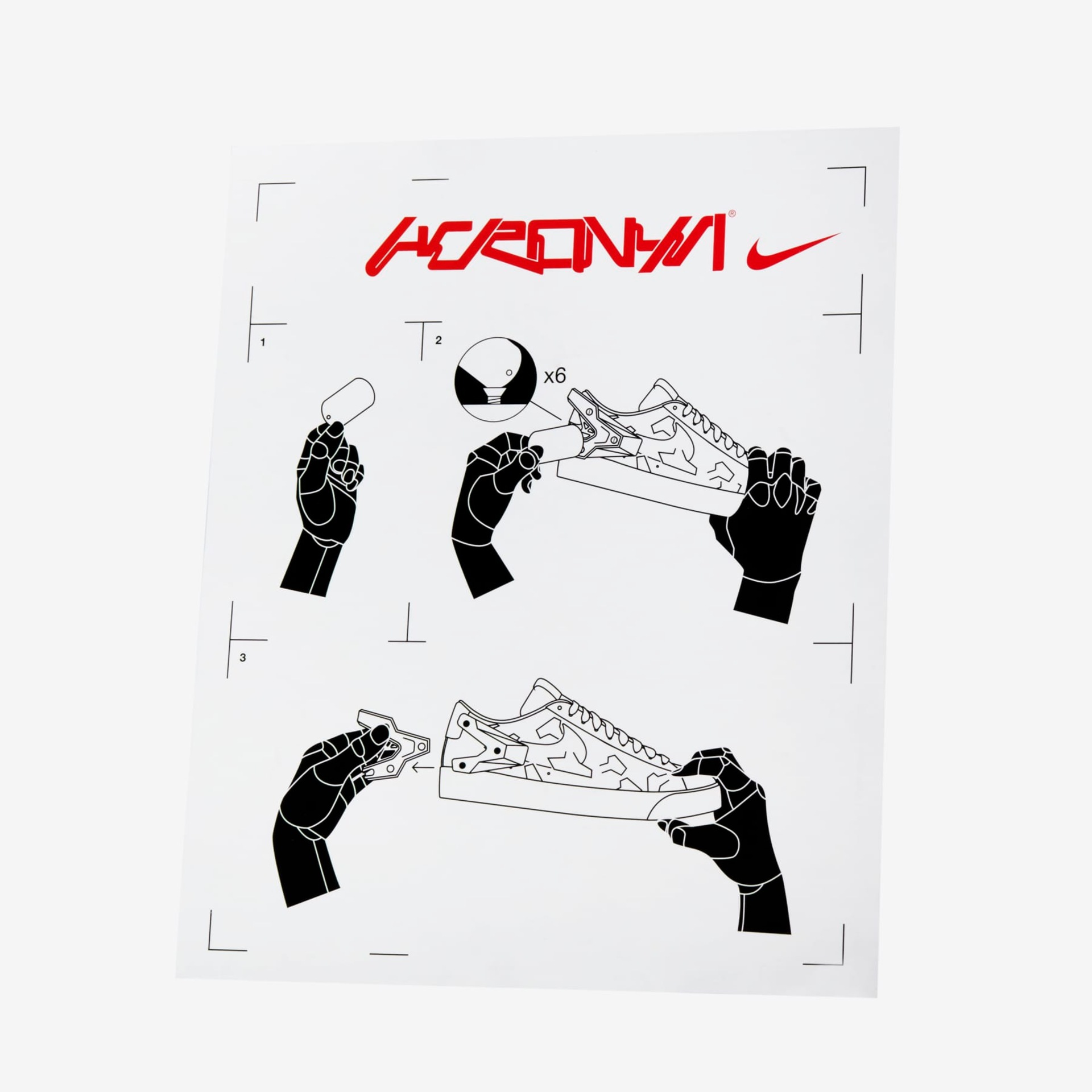 NIKE BLAZER LOW / ACRONYM - Foto 16