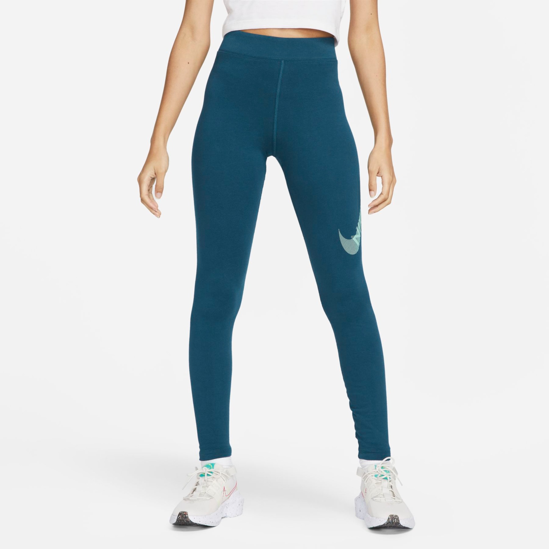 Legging Nike Sportswear Swoosh Feminina - Foto 1