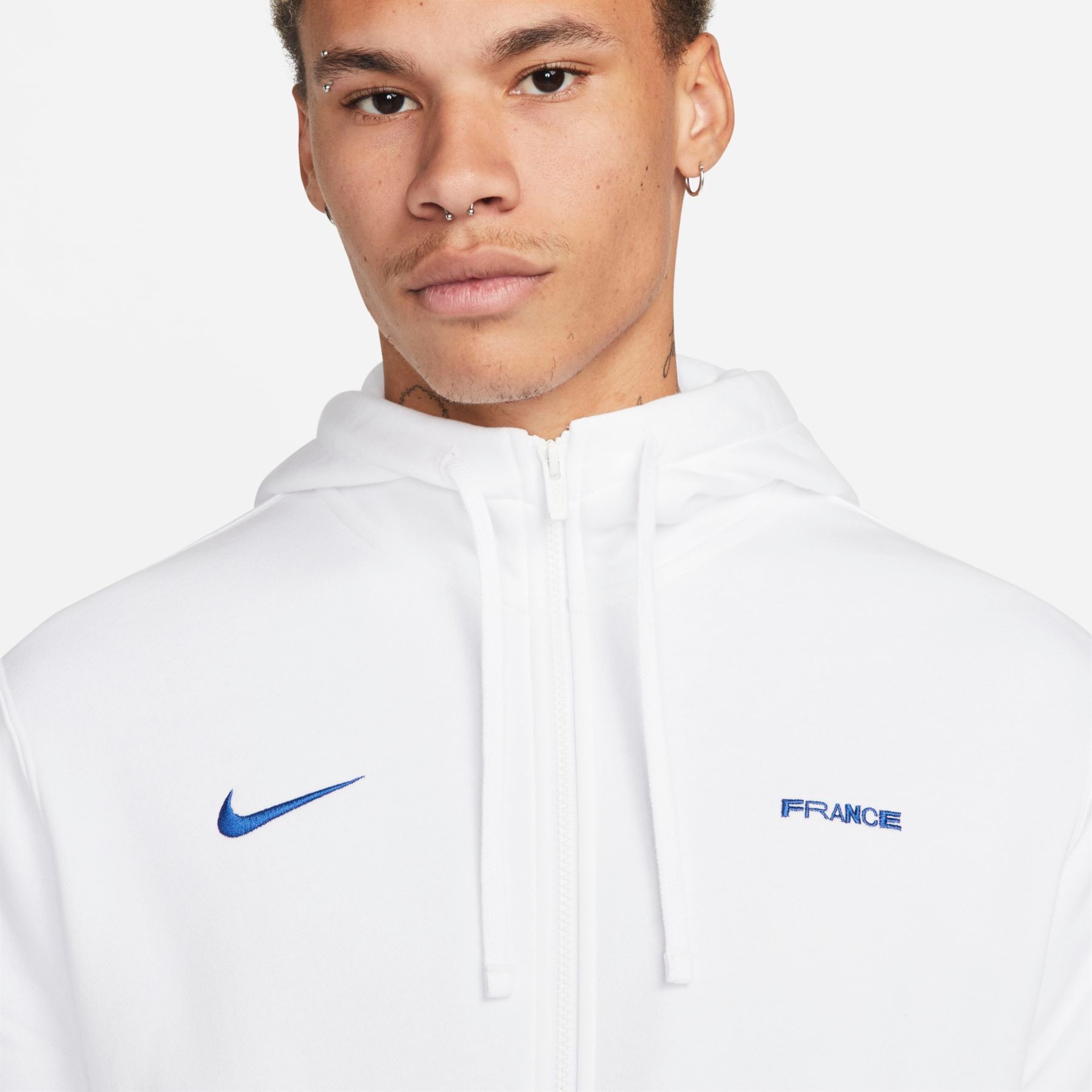 Blusão Nike França Club Fleece Masculino - Foto 3