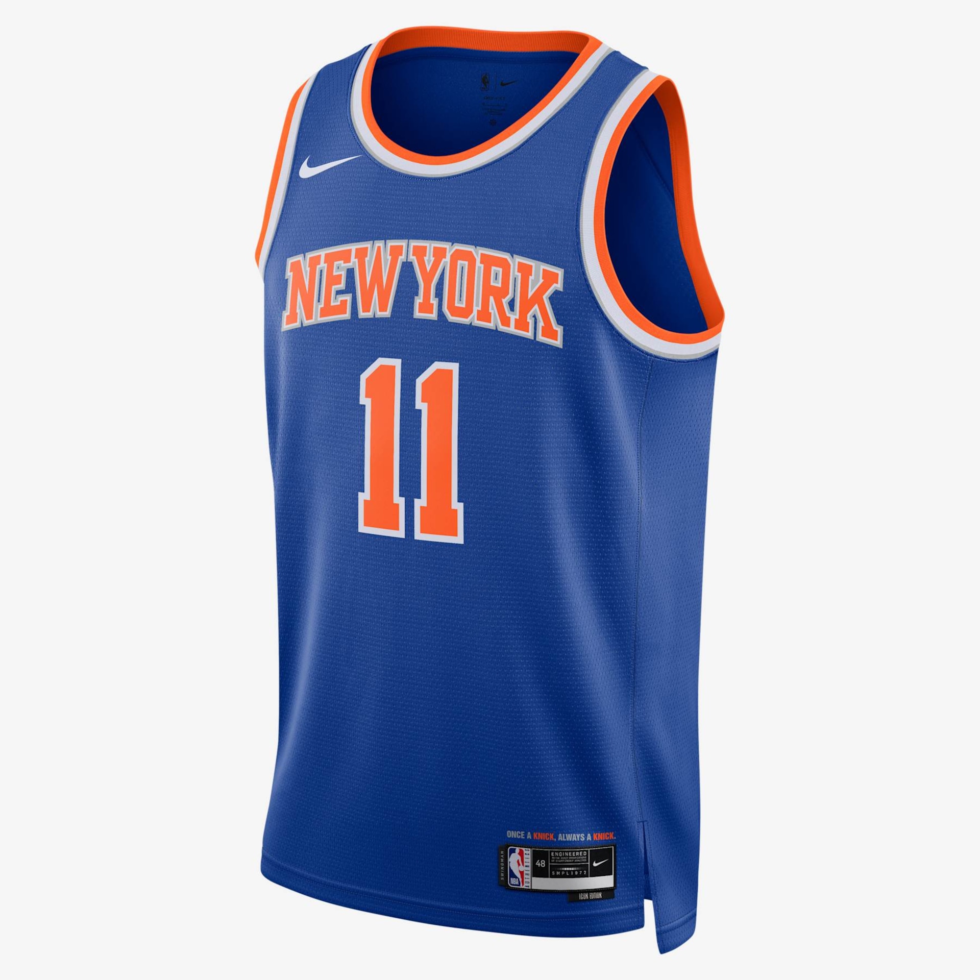 Regata Nike New York Knicks Icon Edition 2022/23 Masculina - Foto 1