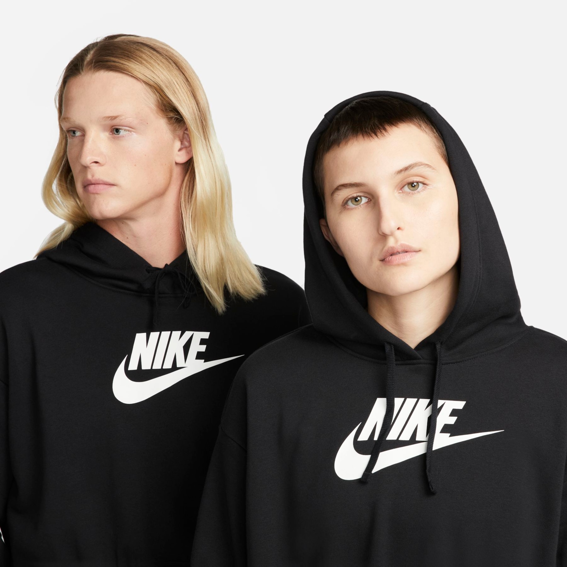 Blusão Nike Sportswear Club Fleece Crop Feminino - Foto 3