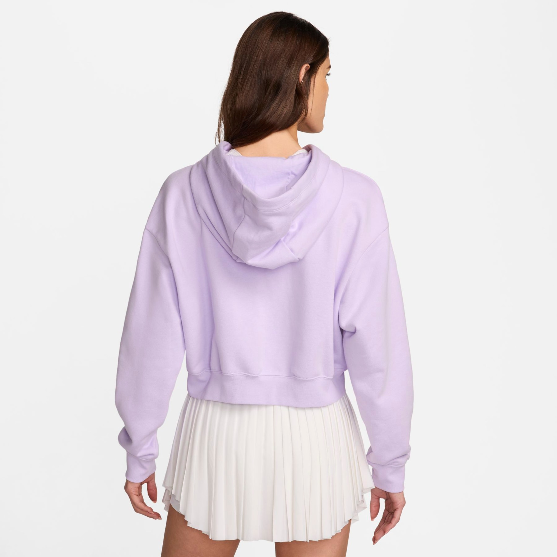 Blusão Nike Sportswear Club Fleece Crop Feminino - Foto 2