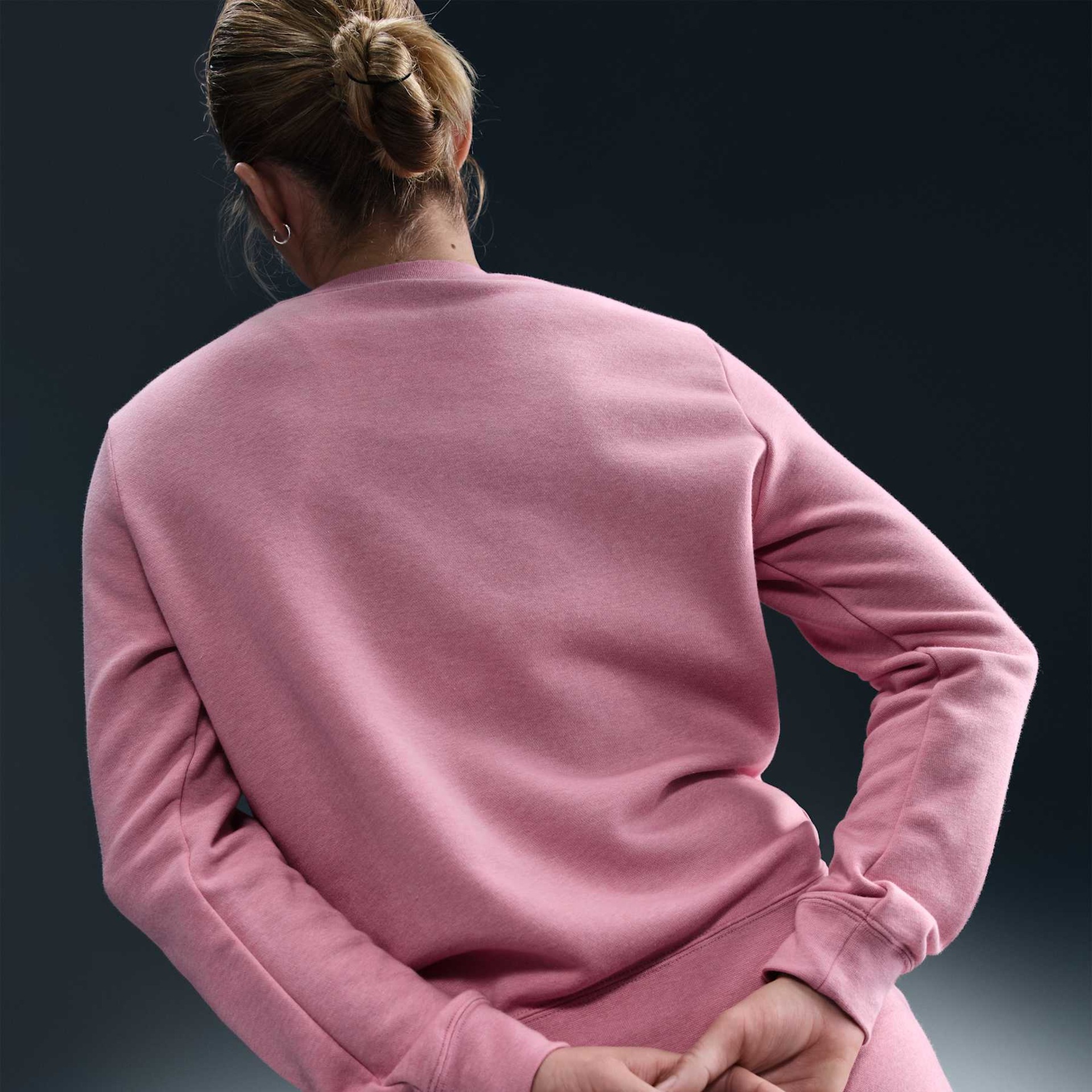 Blusão Nike Sportswear Club Fleece Crew Feminino - Foto 2