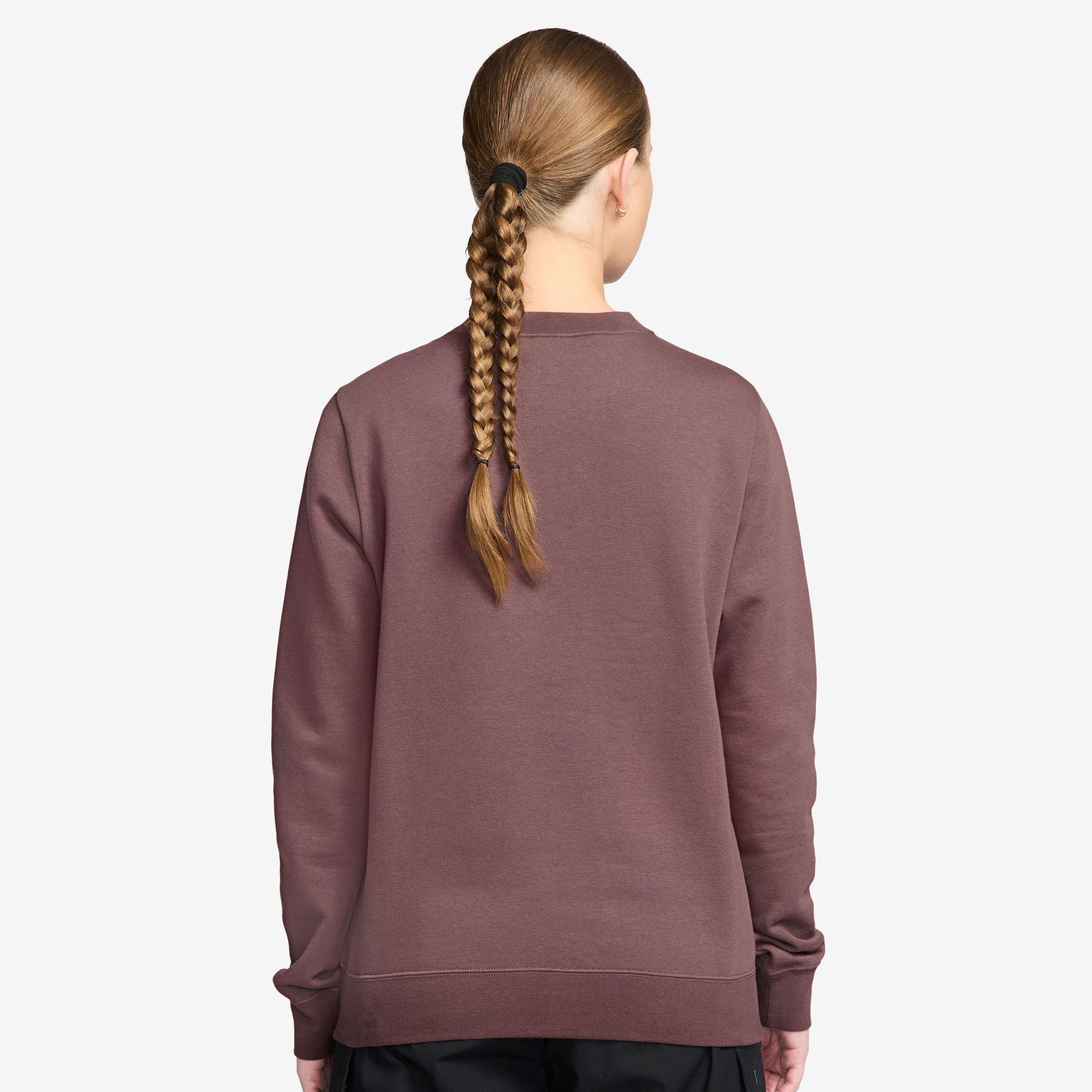 Blusão Nike Sportswear Club Fleece Crew Feminino - Foto 3