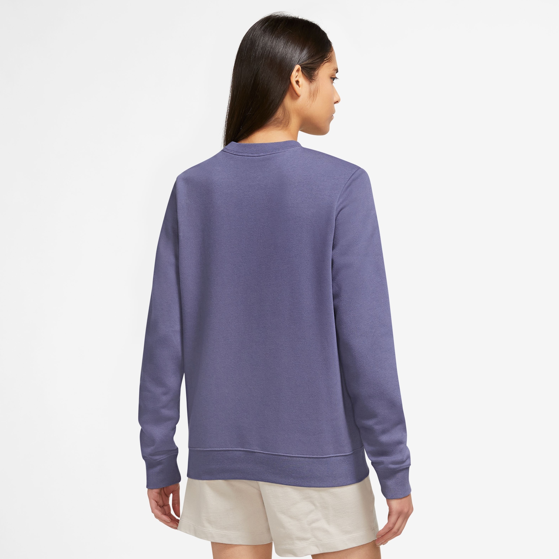 Blusão Nike Sportswear Club Fleece Crew Feminino - Foto 2