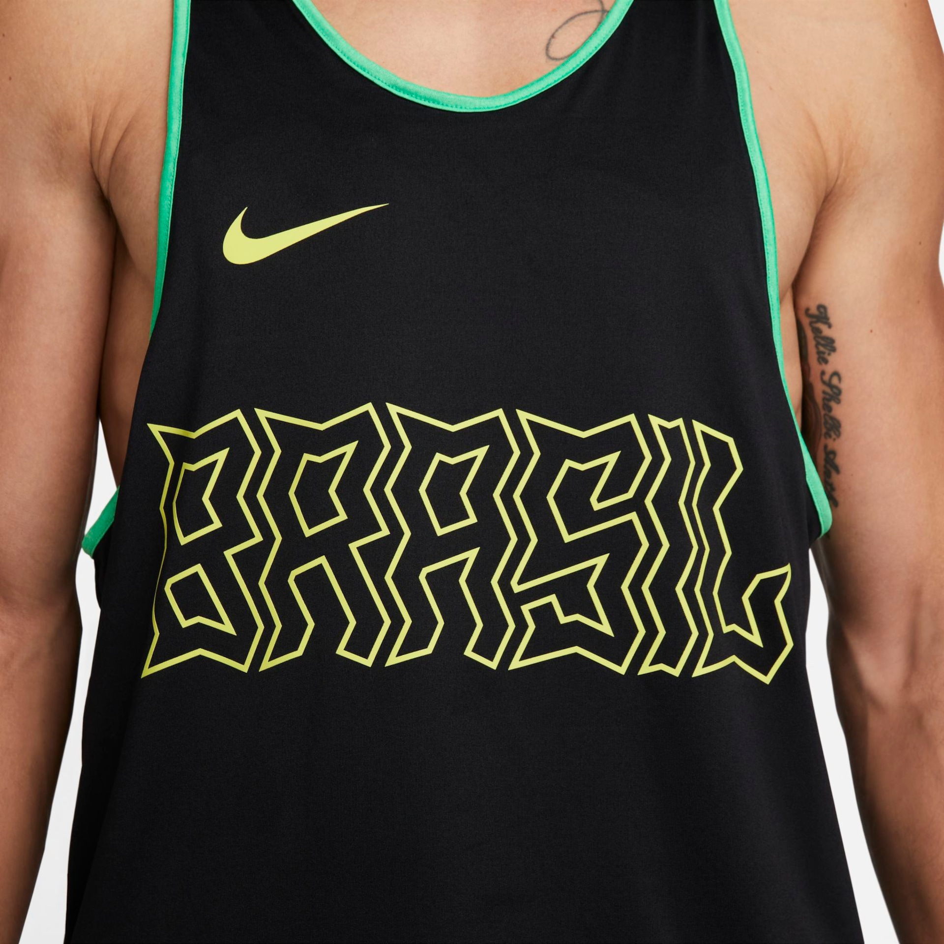 Regata Nike Brasil Standard Issue Masculina - Foto 7