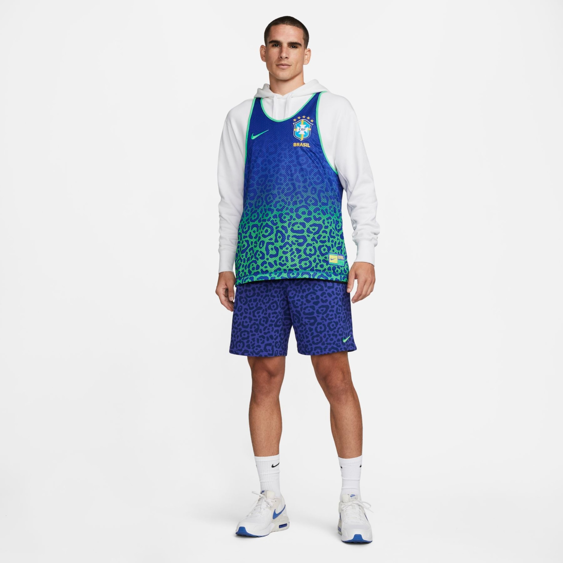 Regata Nike Brasil Standard Issue Masculina - Foto 9