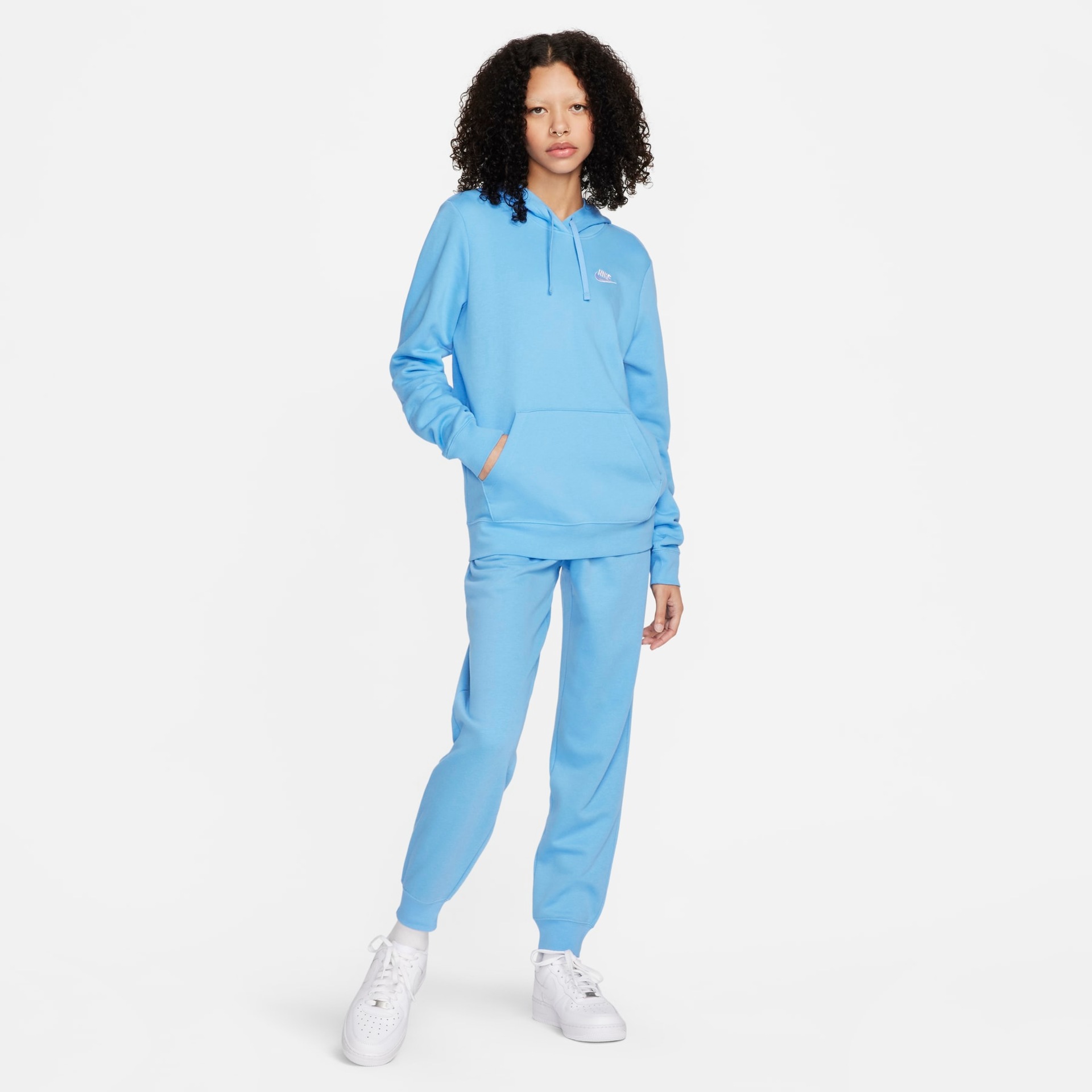 Blusão Nike Sportswear Club Fleece Feminino - Foto 7