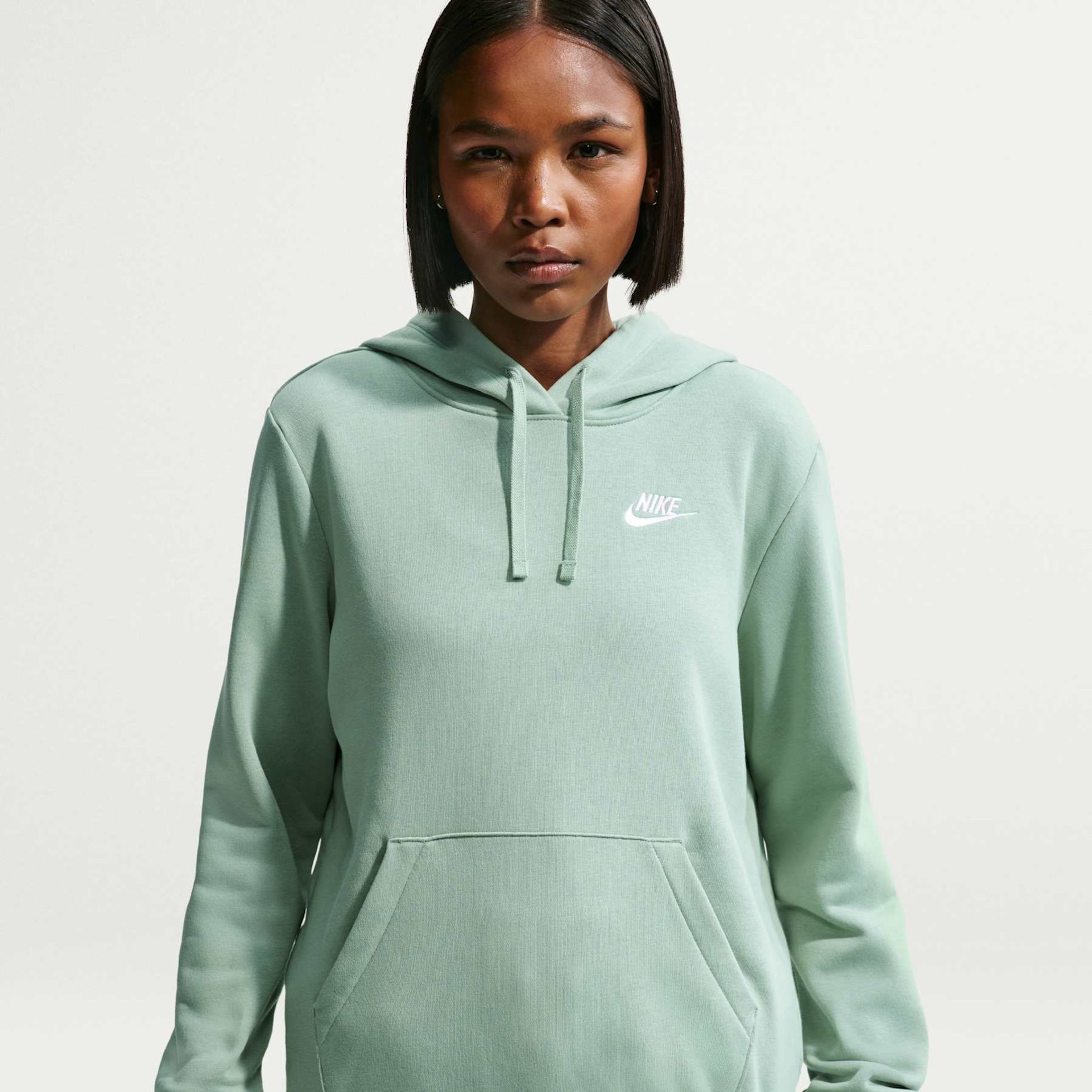 Blusão Nike Sportswear Club Fleece Feminino - Foto 1