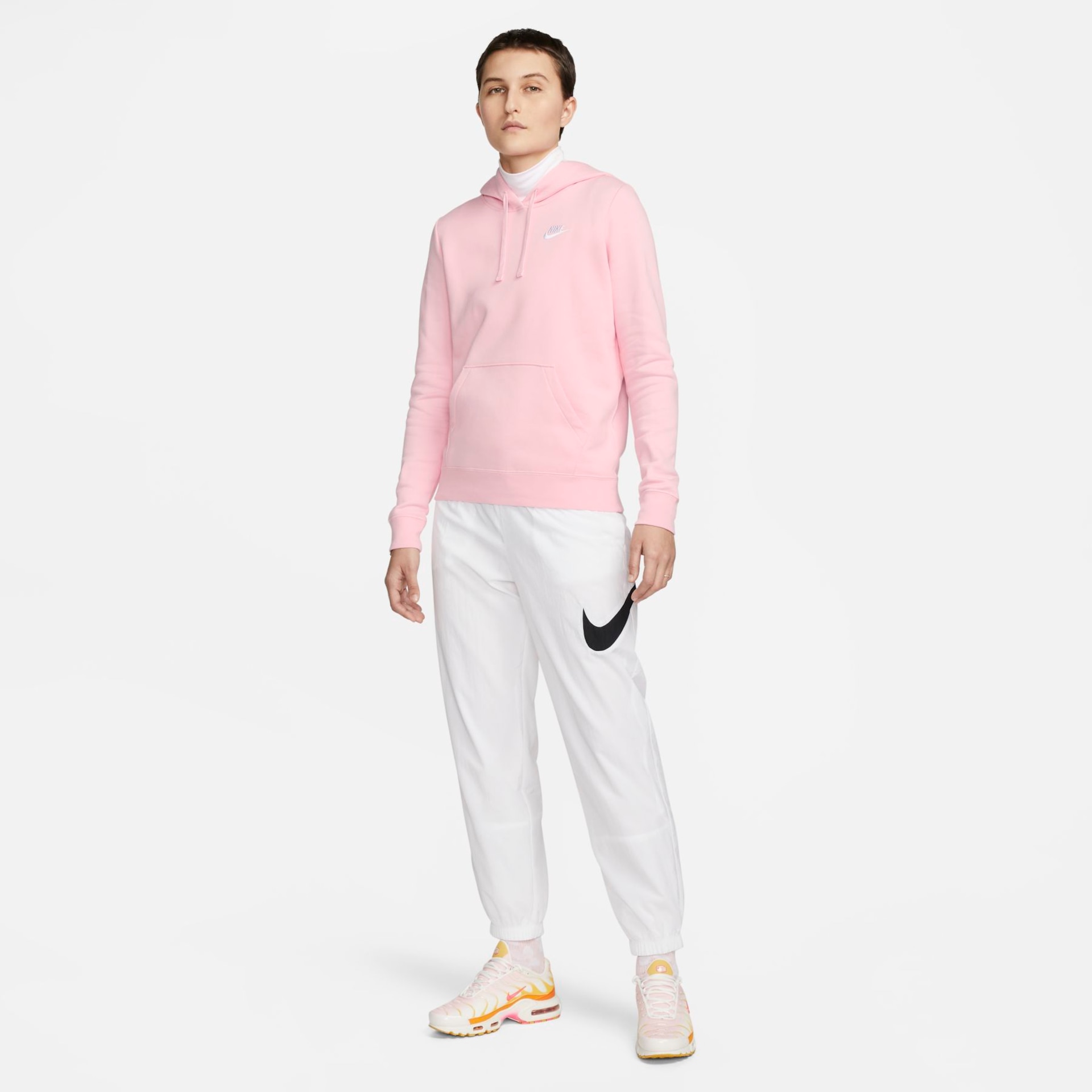 Blusão Nike Sportswear Club Fleece Feminino - Foto 7