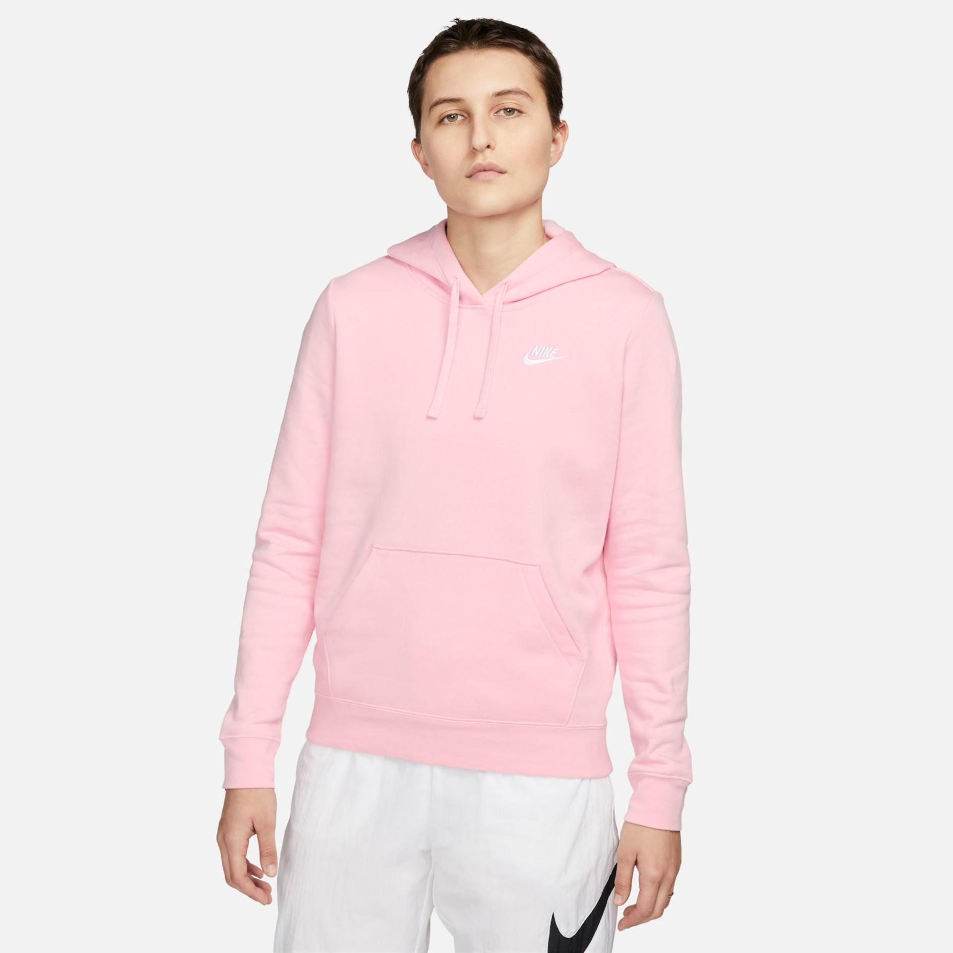 Blusão Nike Sportswear Club Fleece Feminino - Foto 1