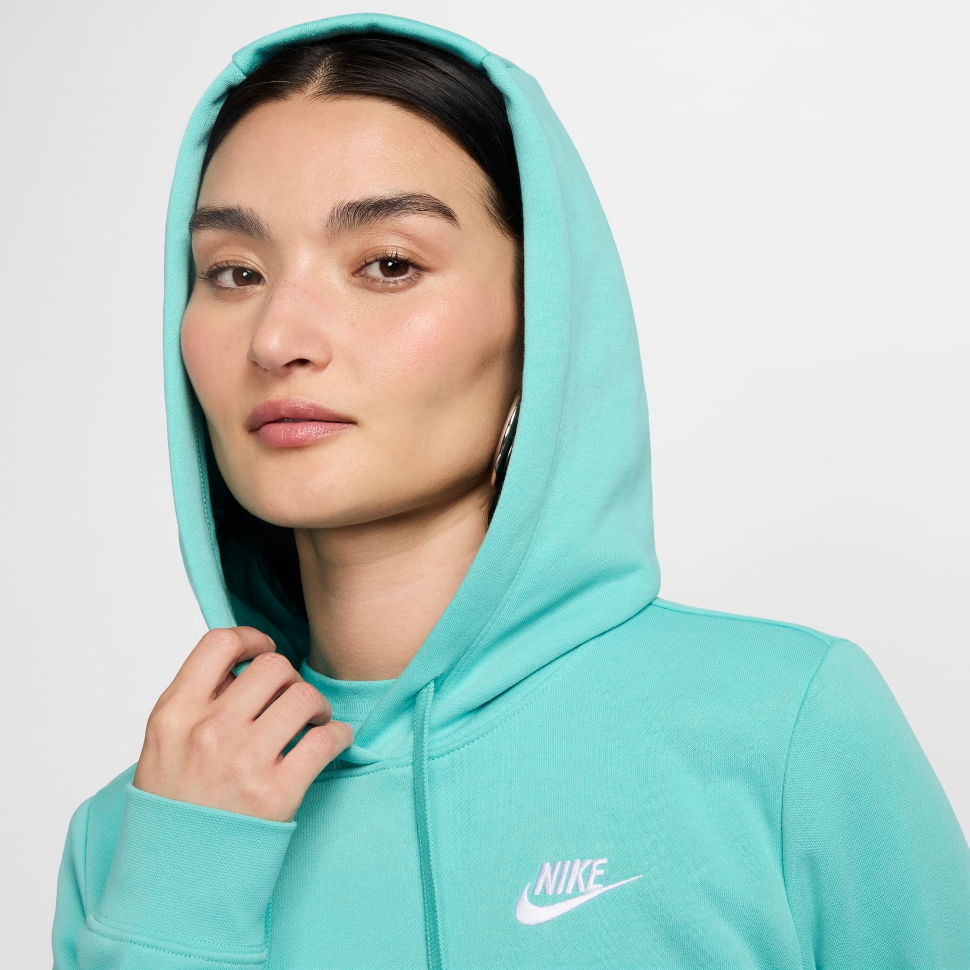 Blusão Nike Sportswear Club Fleece Feminino - Foto 2