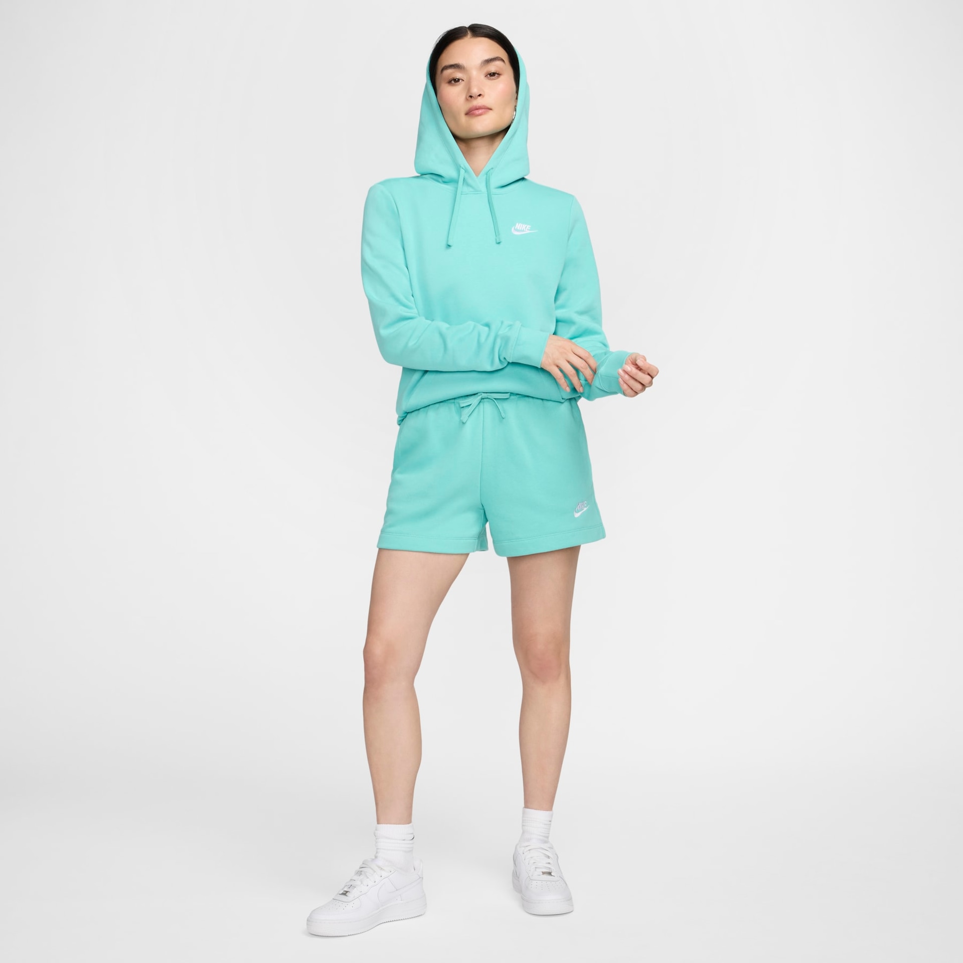 Blusão Nike Sportswear Club Fleece Feminino - Foto 7