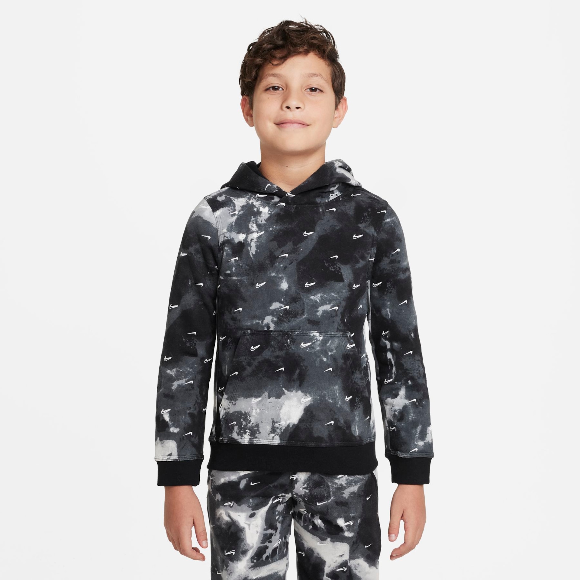 Blusão Nike Sportswear Club Fleece Infantil - Foto 1