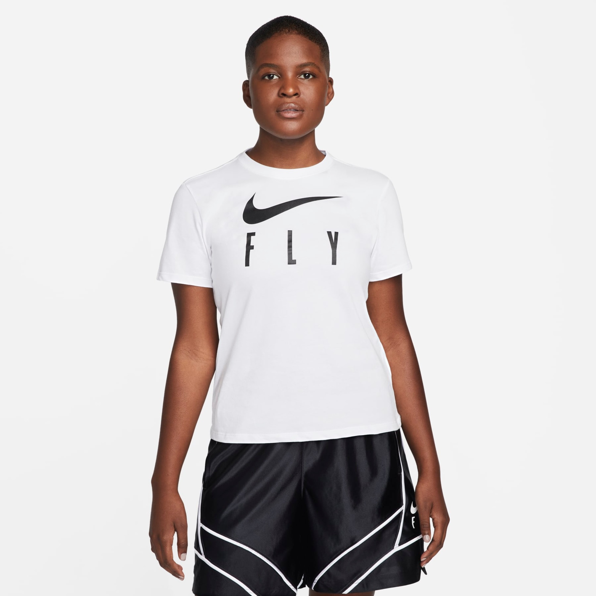 Camiseta Nike Dri-FIT Swoosh Fly Feminina - Foto 1