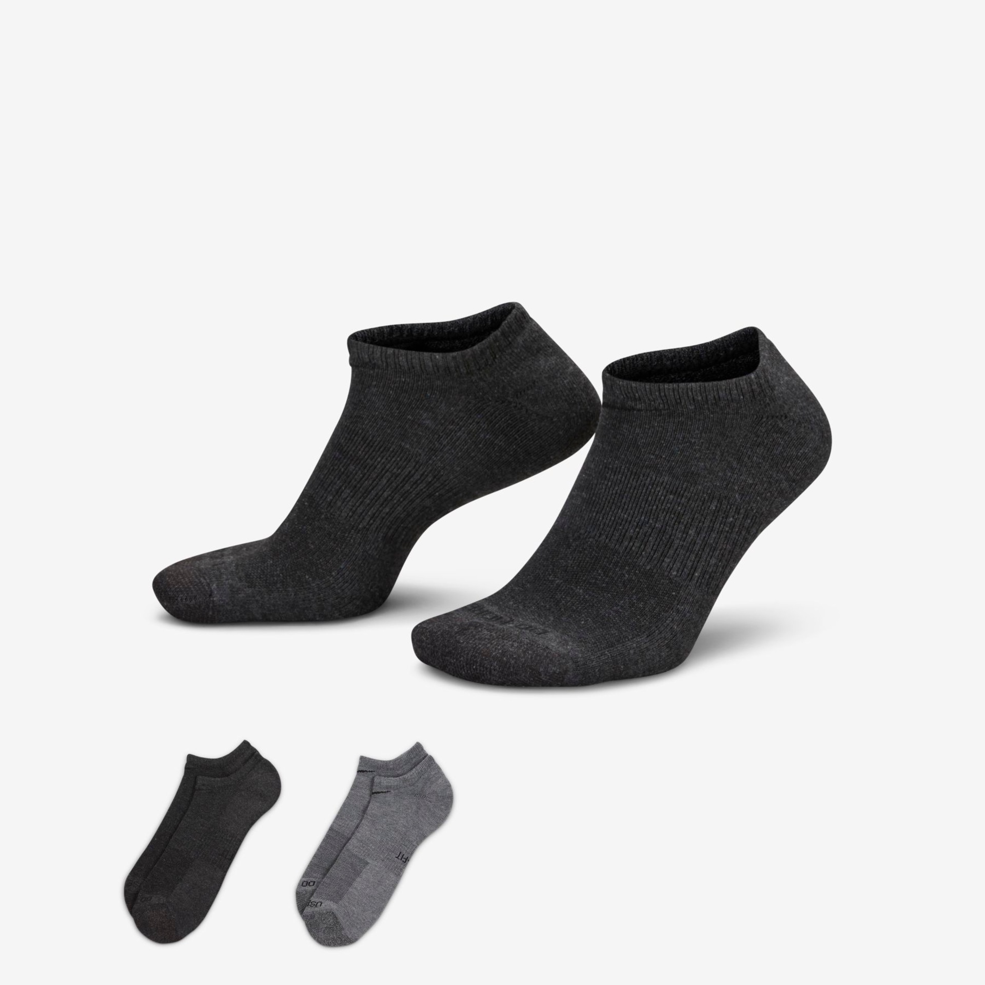 Meia Nike Everyday Plus Cushioned (2 Pares) Unissex - Foto 1